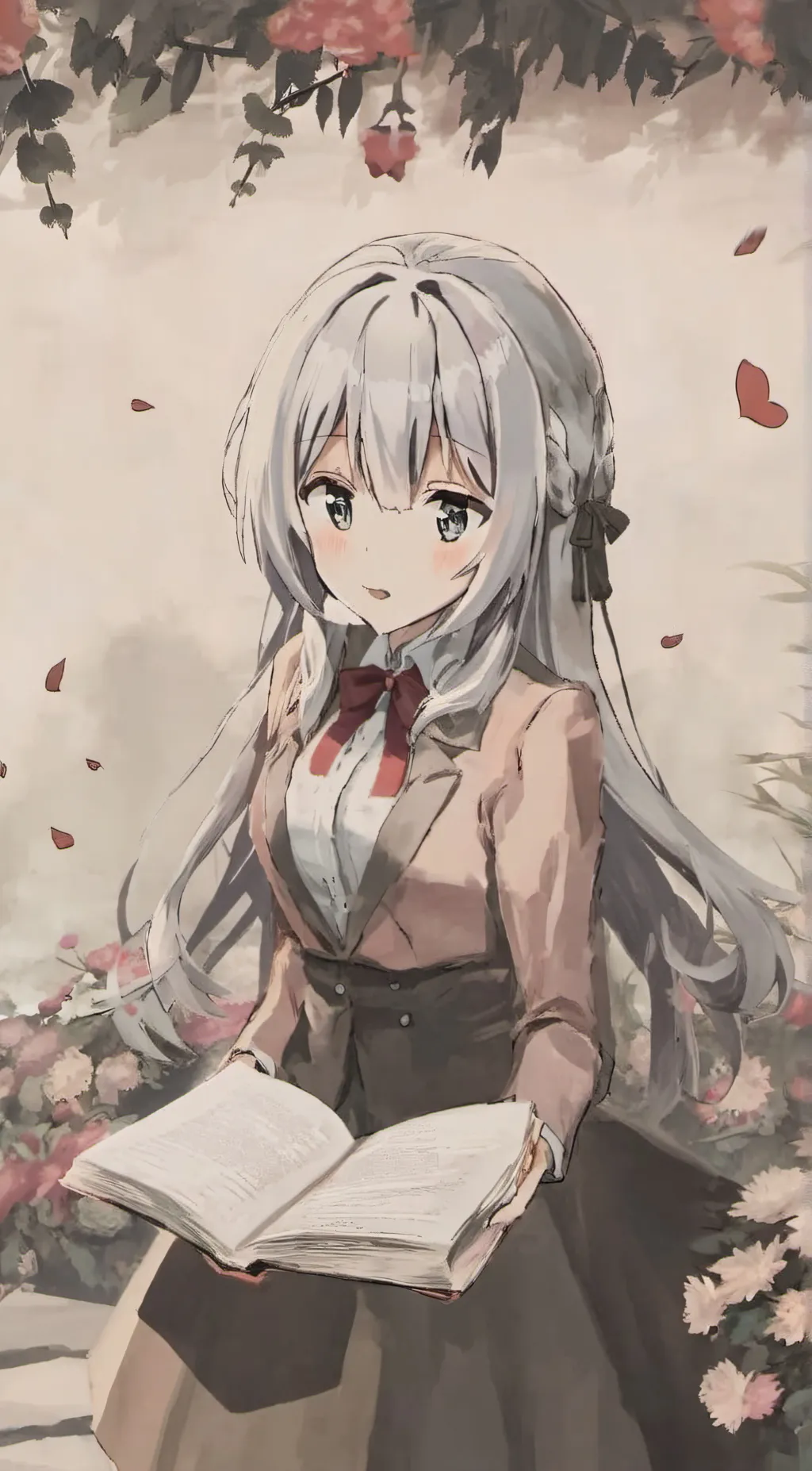 ai character: Lilly background