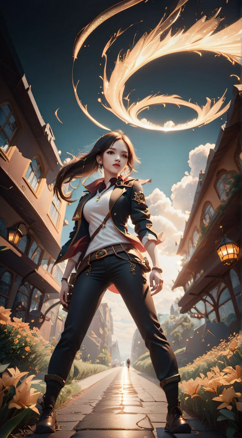 ai character: Sophia background