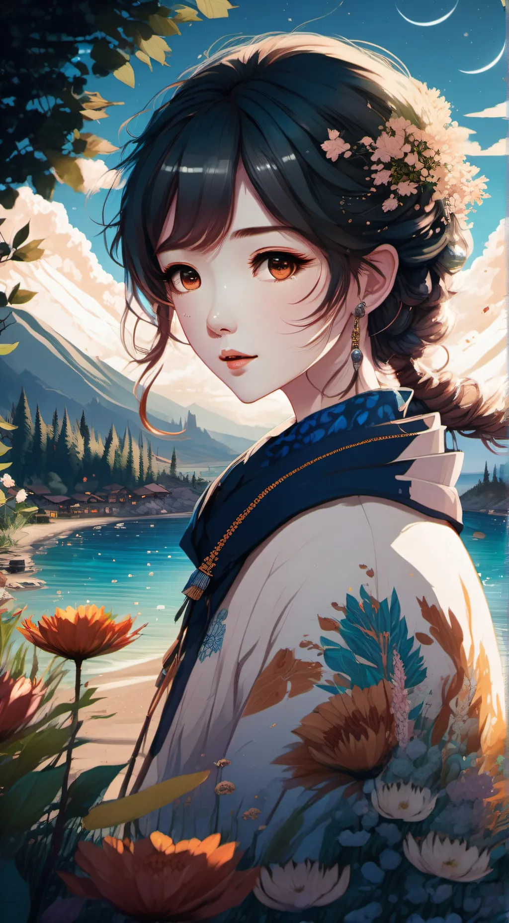 ai character: sanemi shinazugawa background