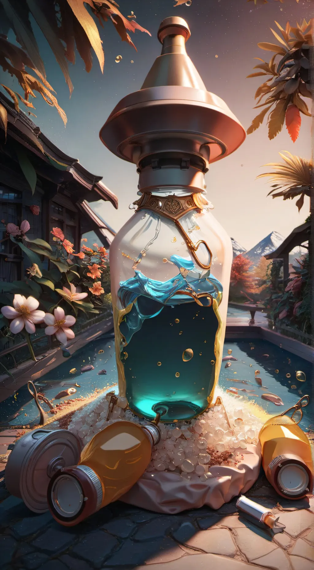 ai character: mini  background