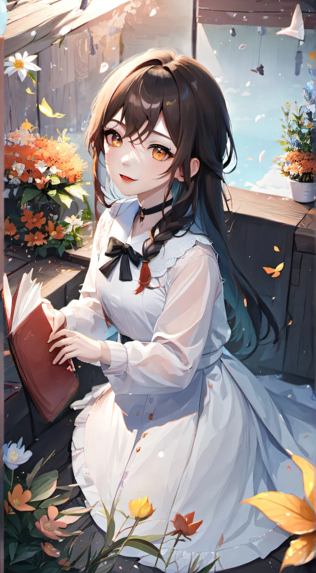 ai character: Maya background