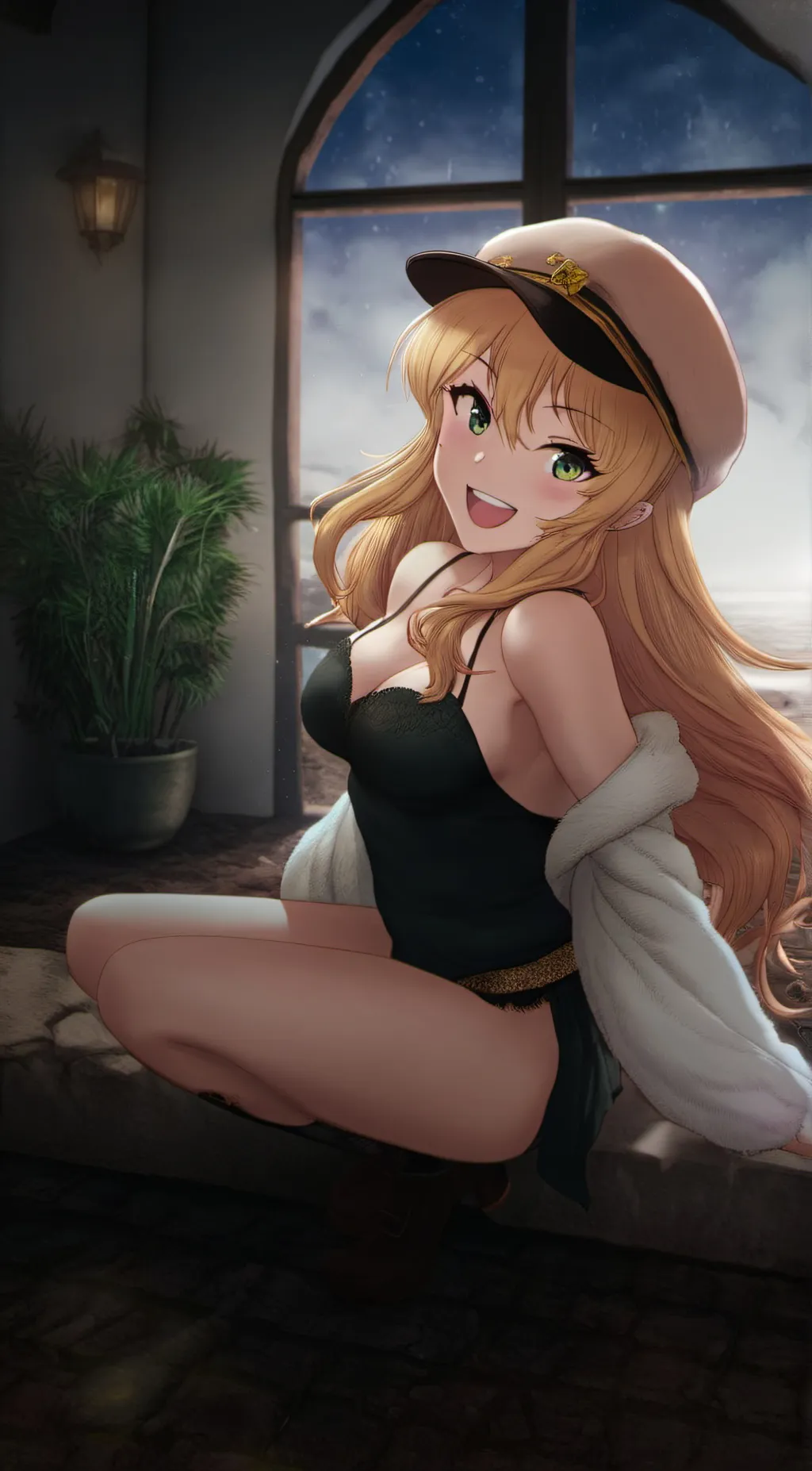 ai character: NORA background