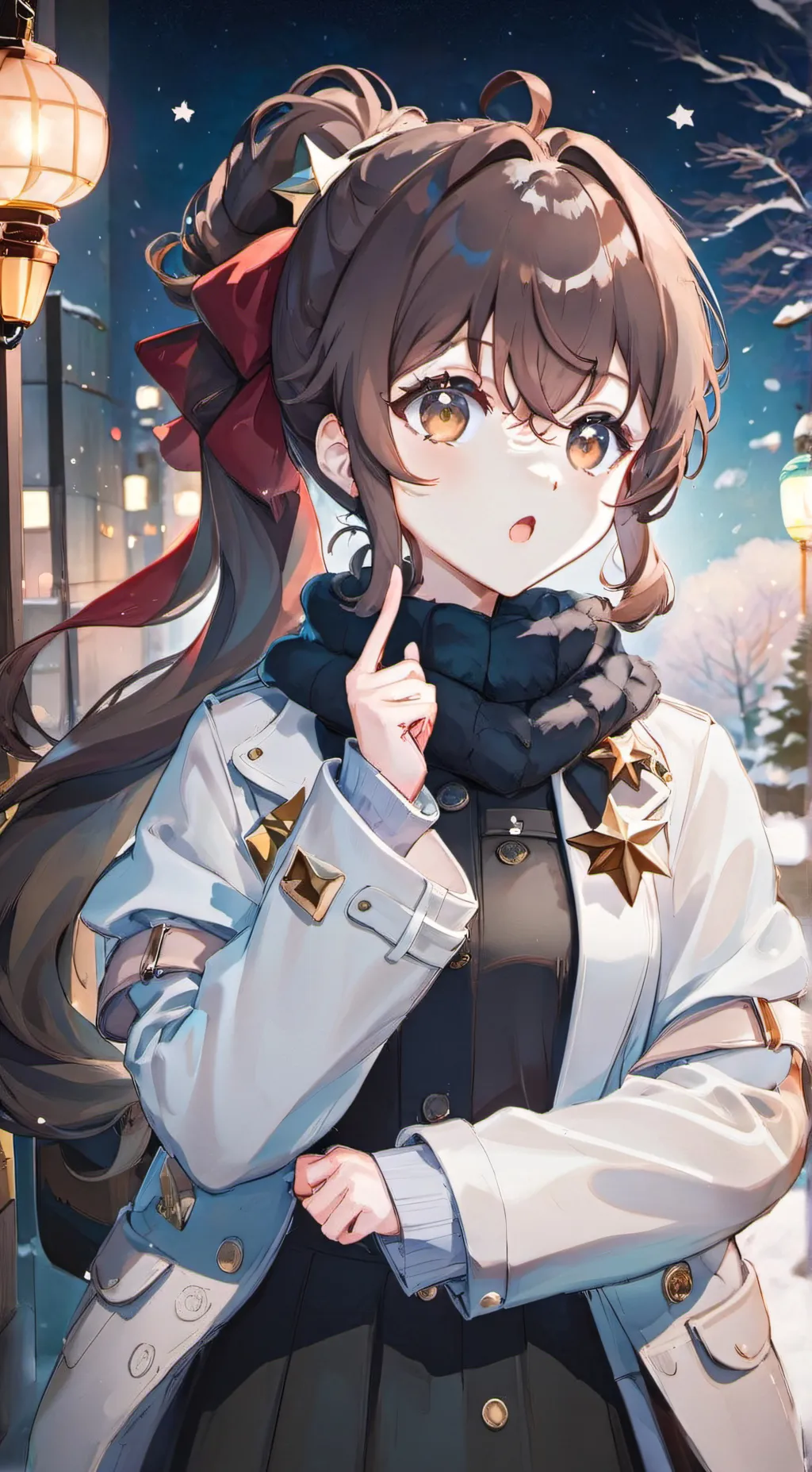 ai character: Stellaa background