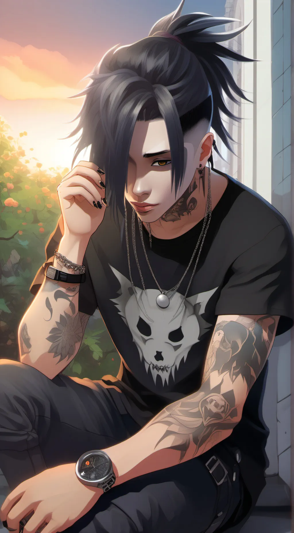 ai character: Kisu background