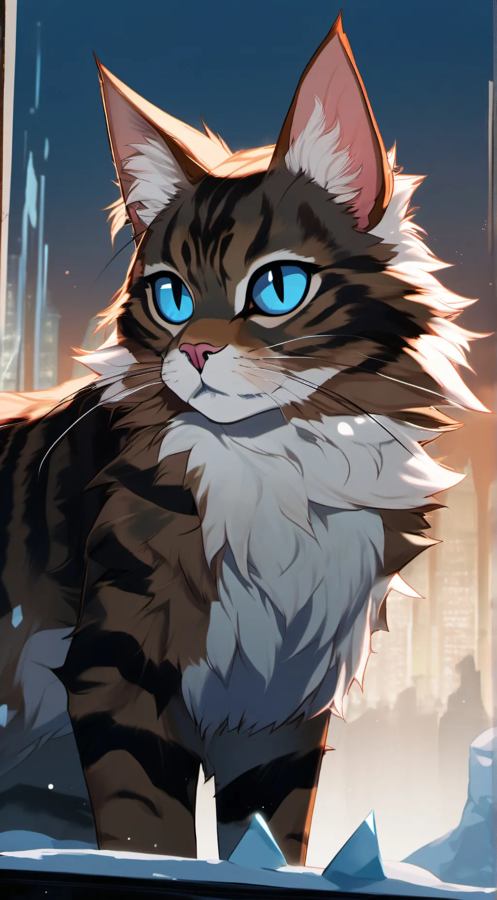 ai character: Hawkfrost background
