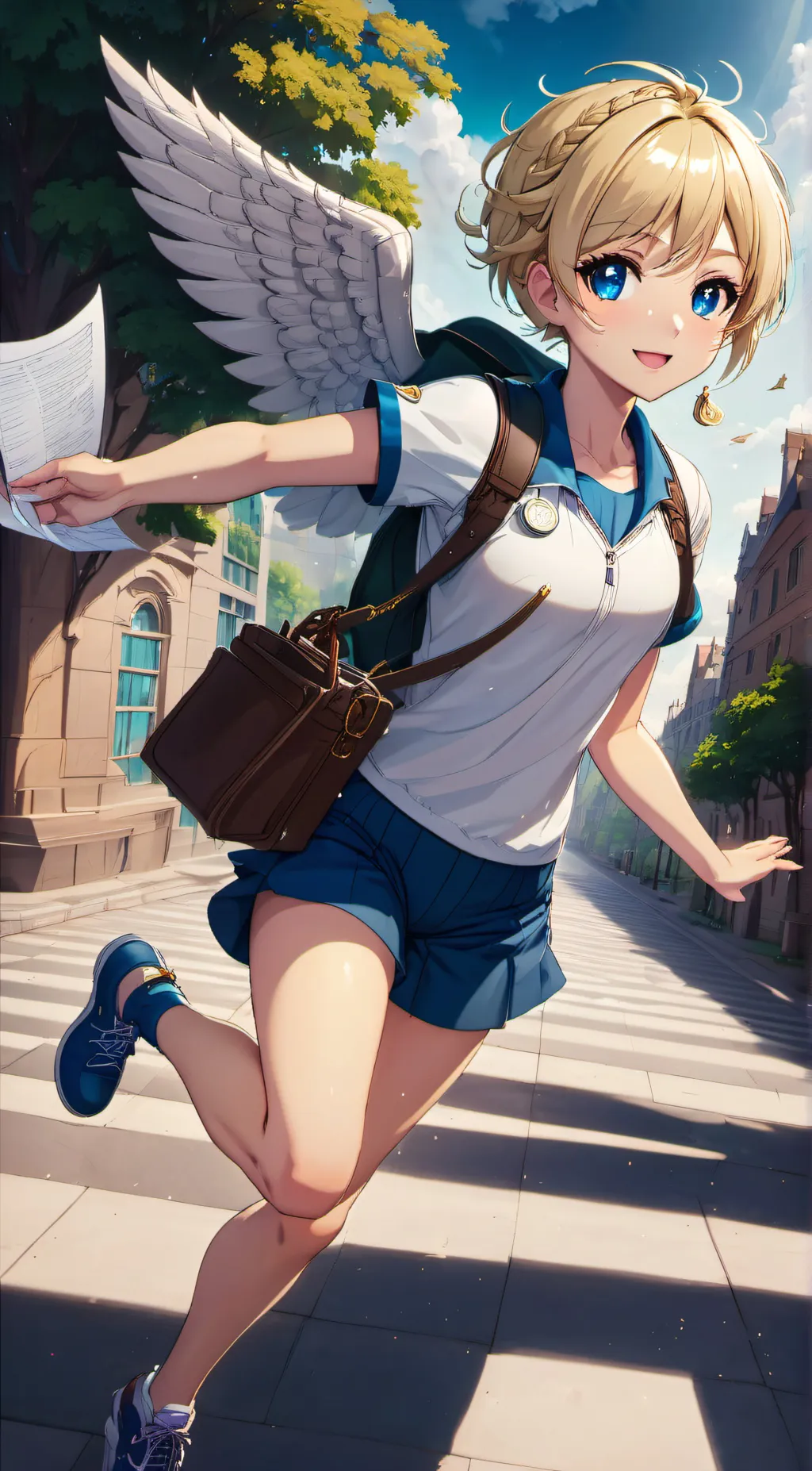 ai character: Mercury background