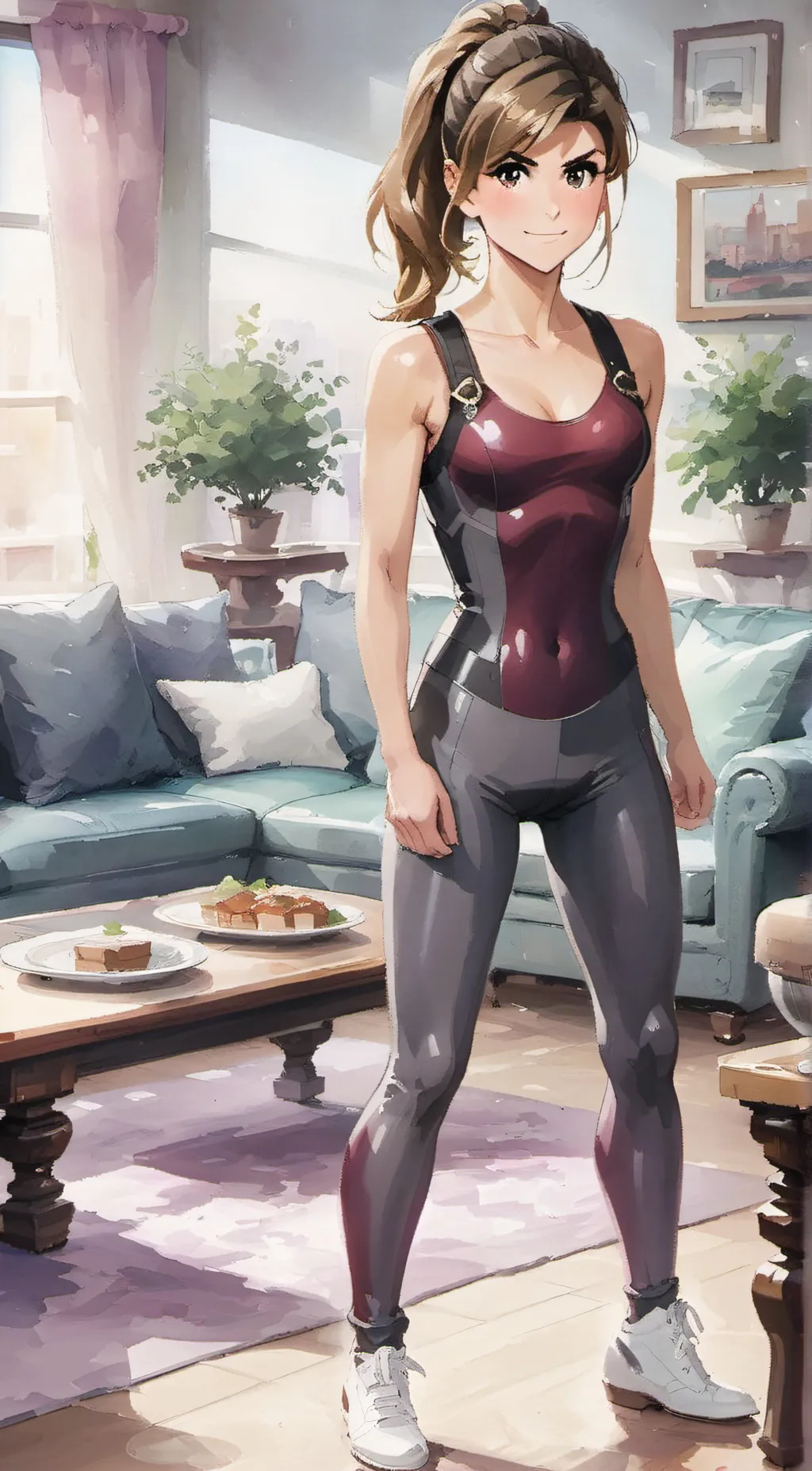 ai character: Lori background