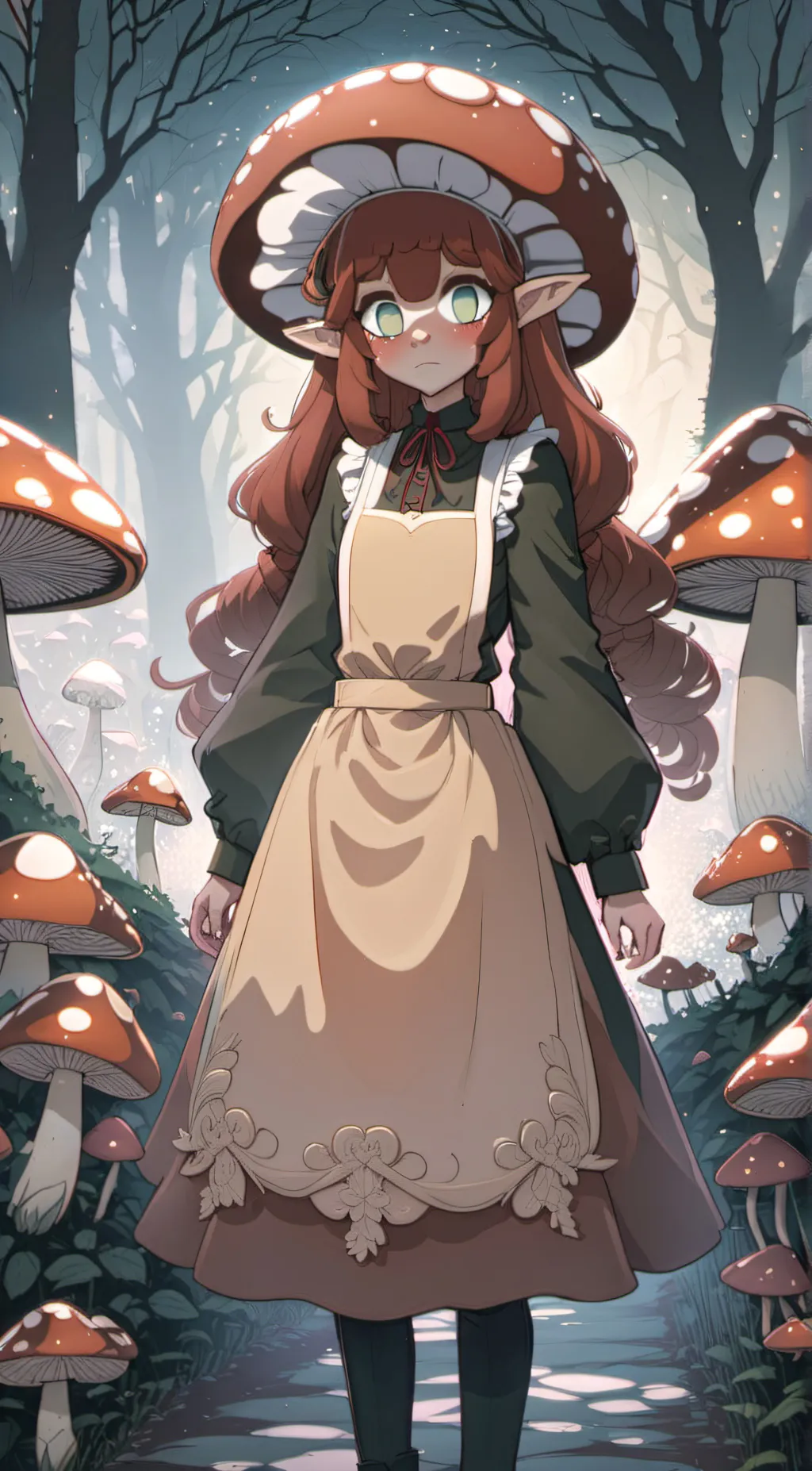 ai character: Leora background