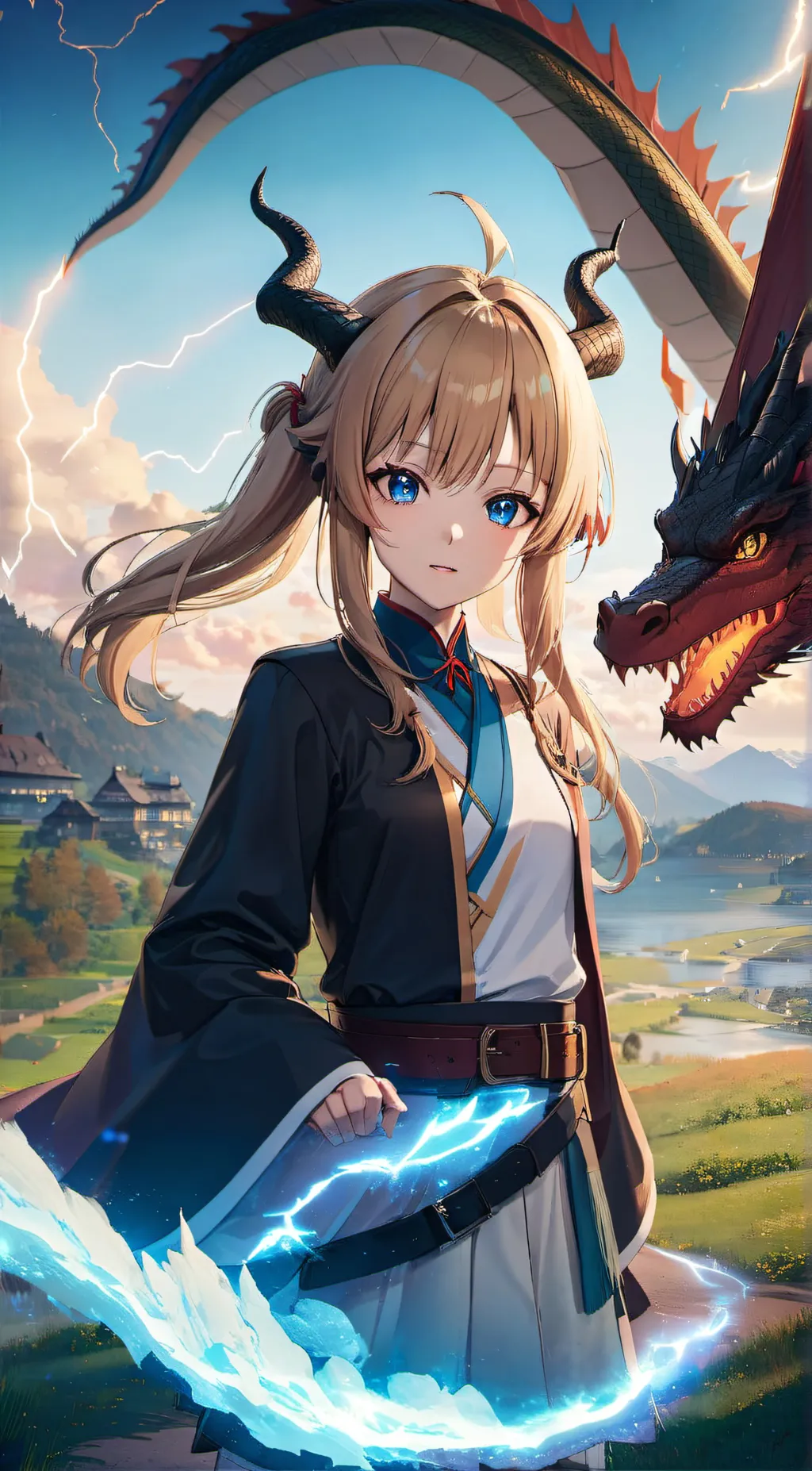 ai character: Perona background