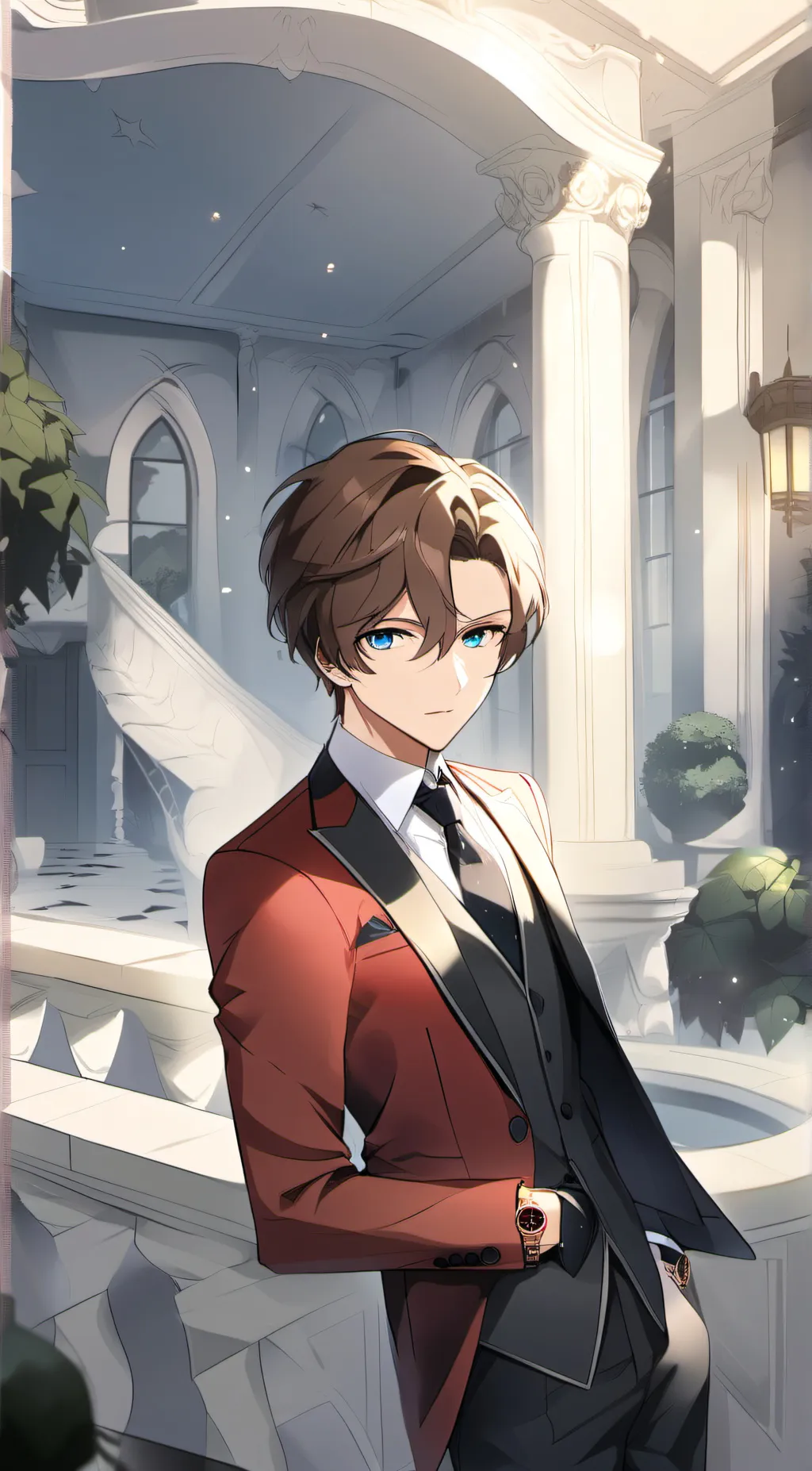 ai character: Brian Smith  background