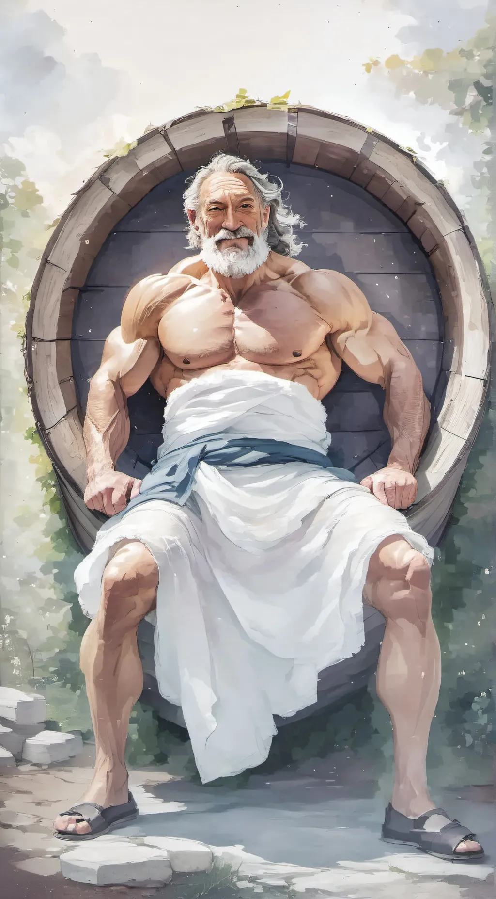 ai character: Diogenes the Cynic background