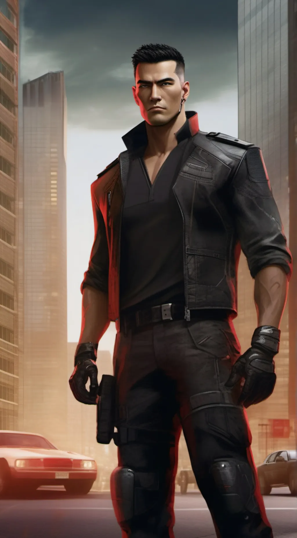 ai character: Ren Sanderson background