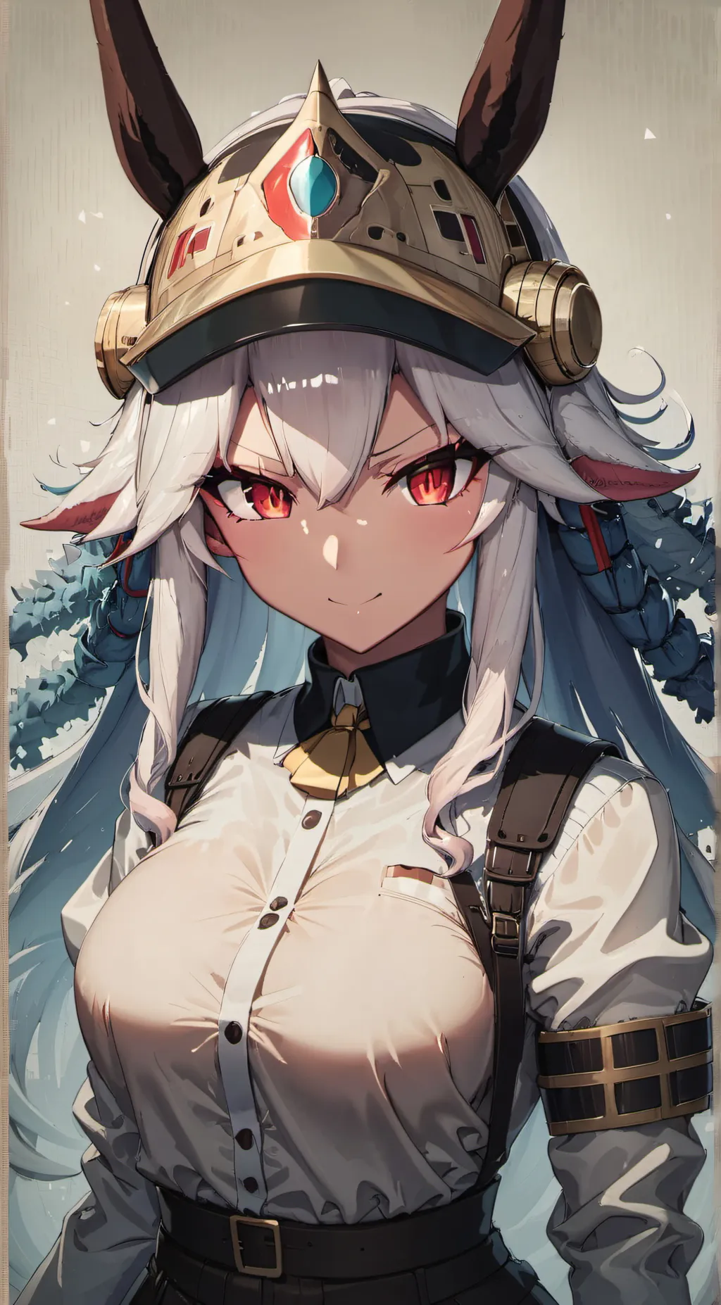 ai character: Rain background