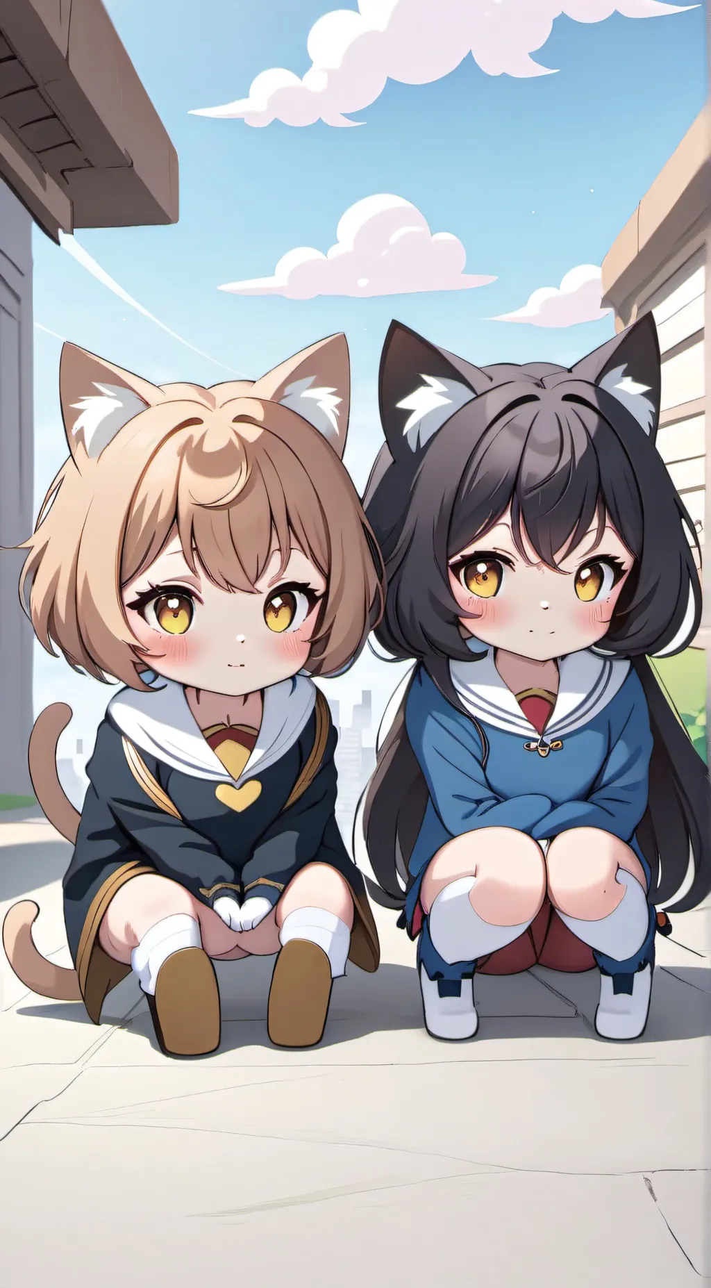 ai character: molly & sophia background