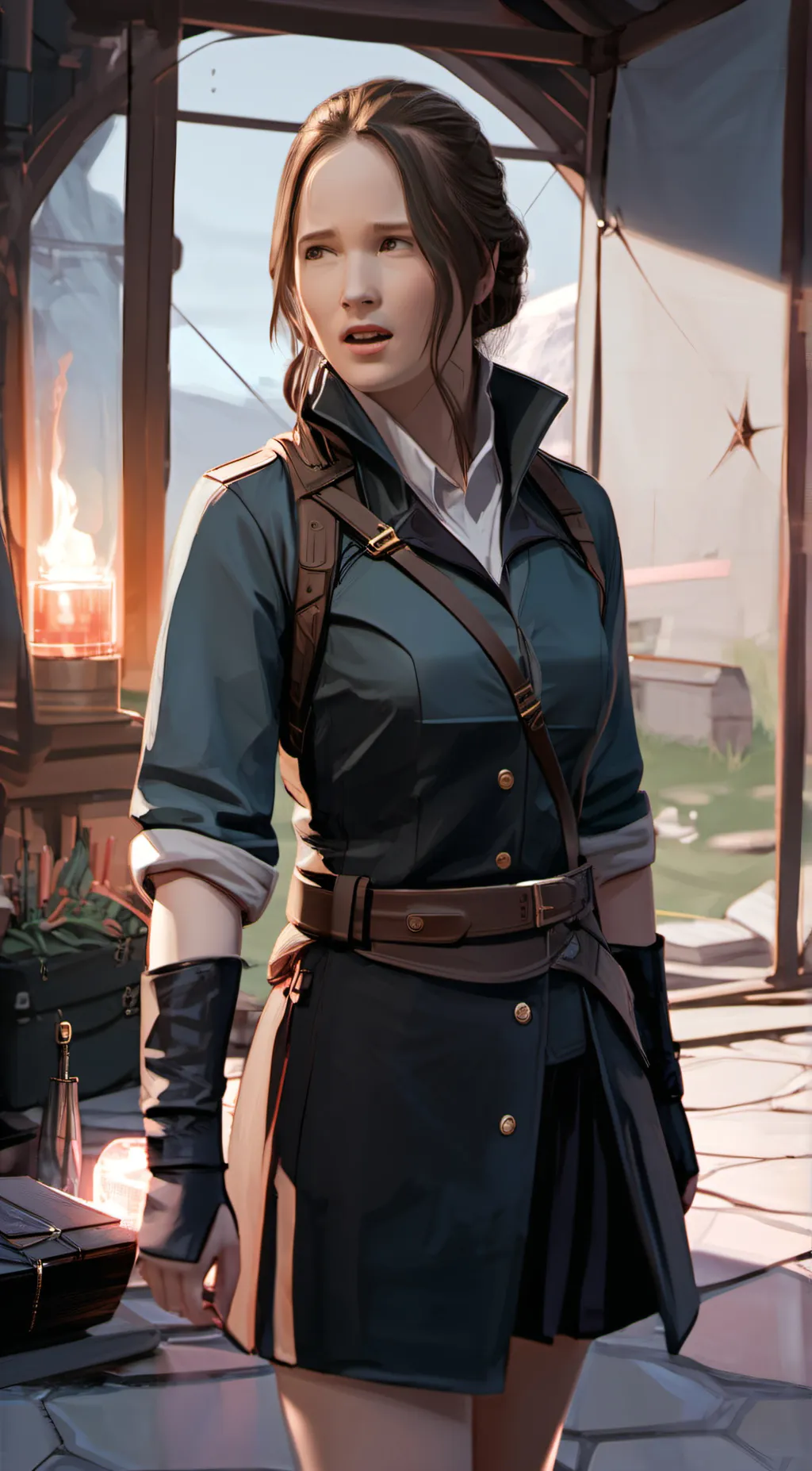 ai character: Emmi background