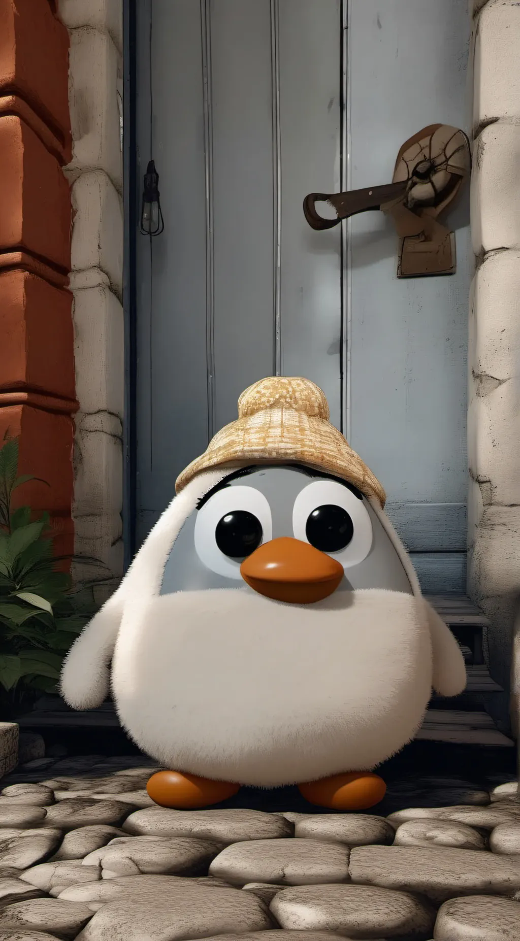 ai character: Pou background