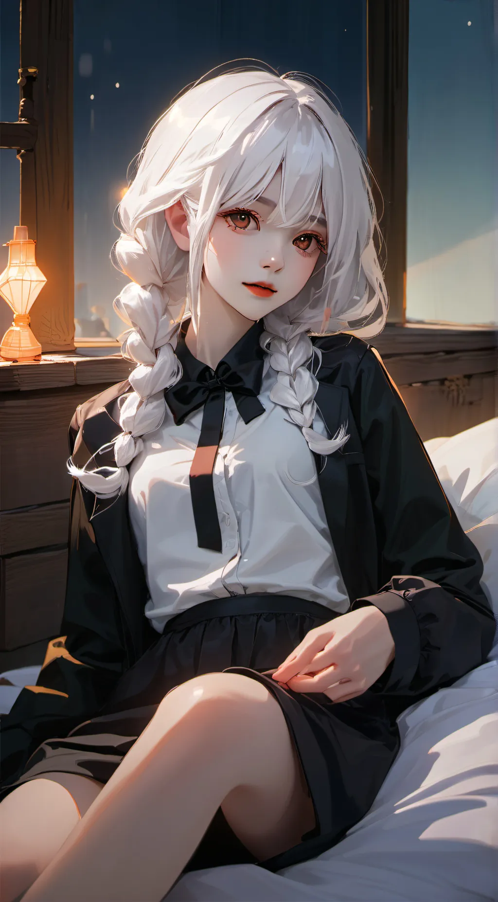 ai character: Evelyn background