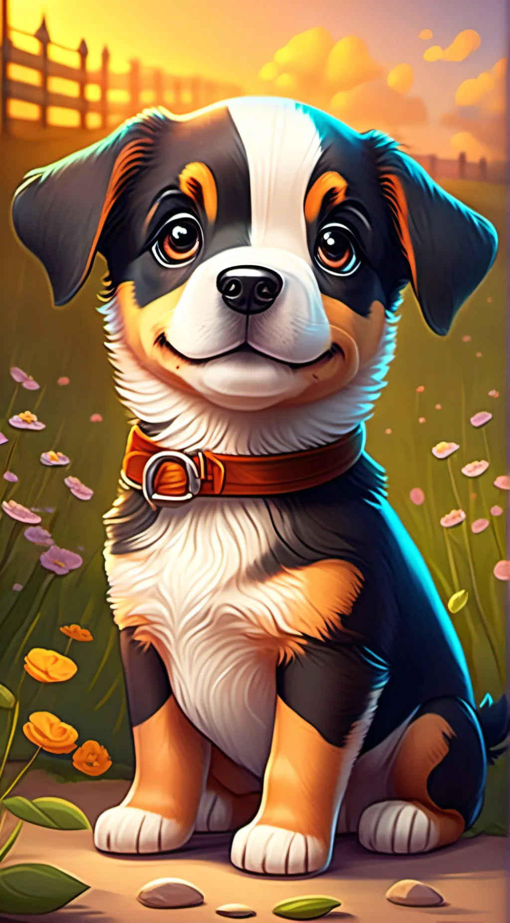 ai character: diamond  background