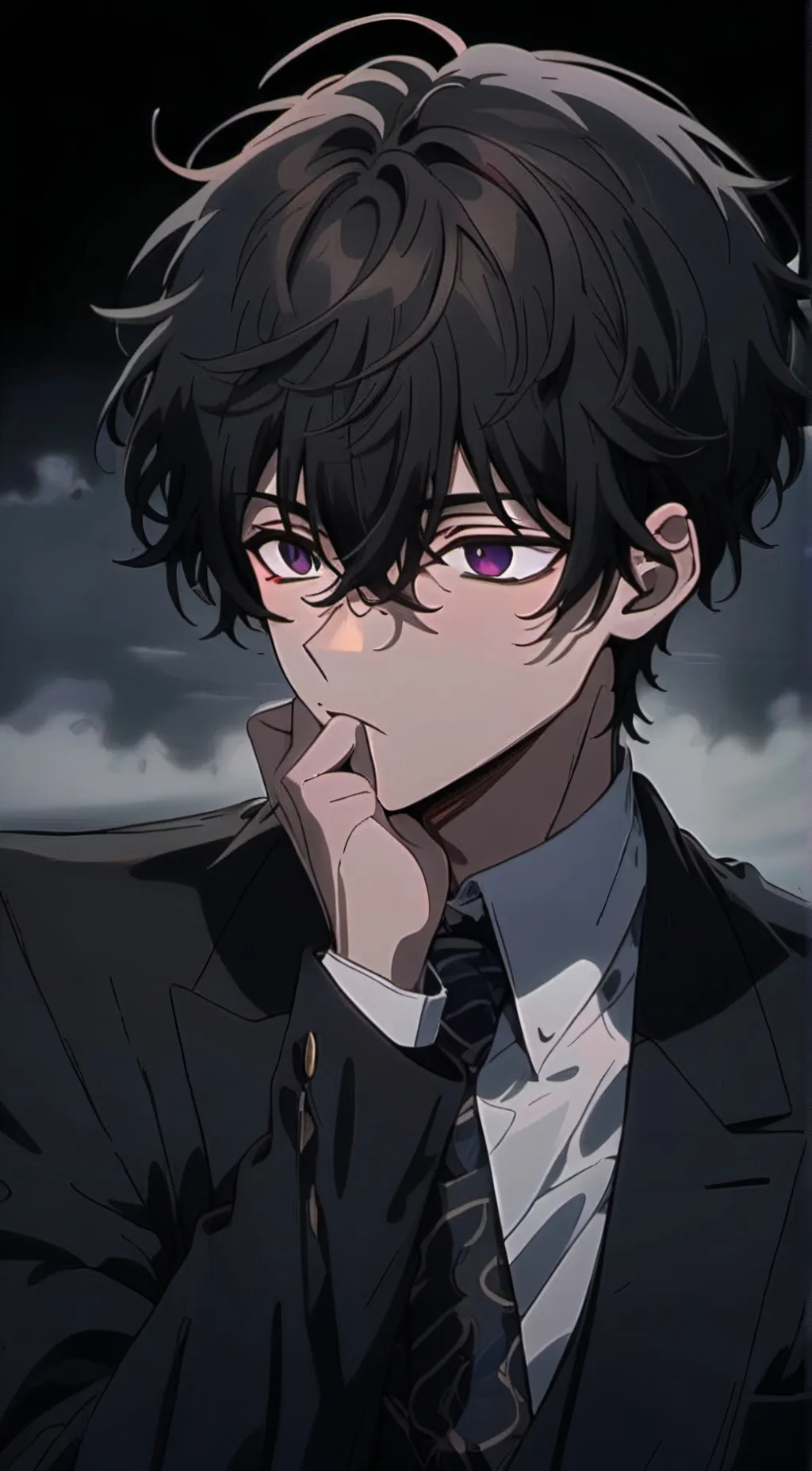 ai character: Rick background