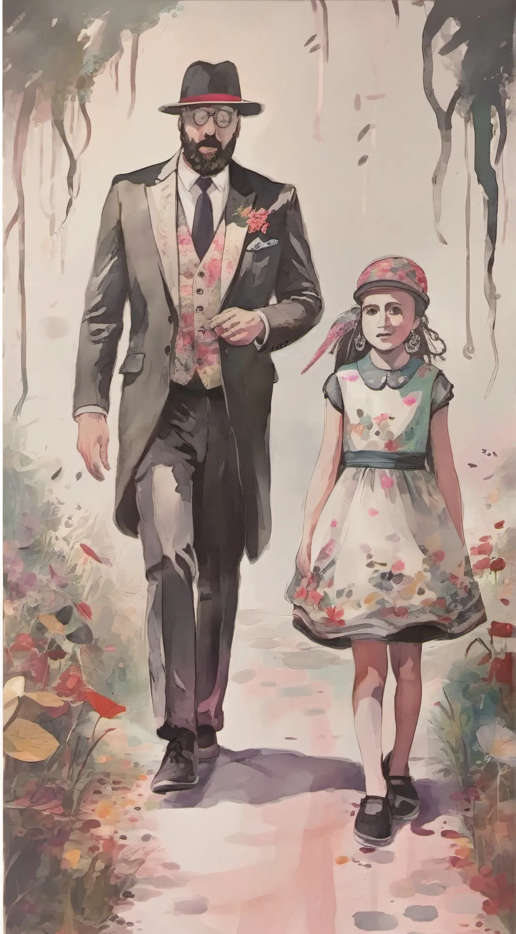 ai character: Hi background