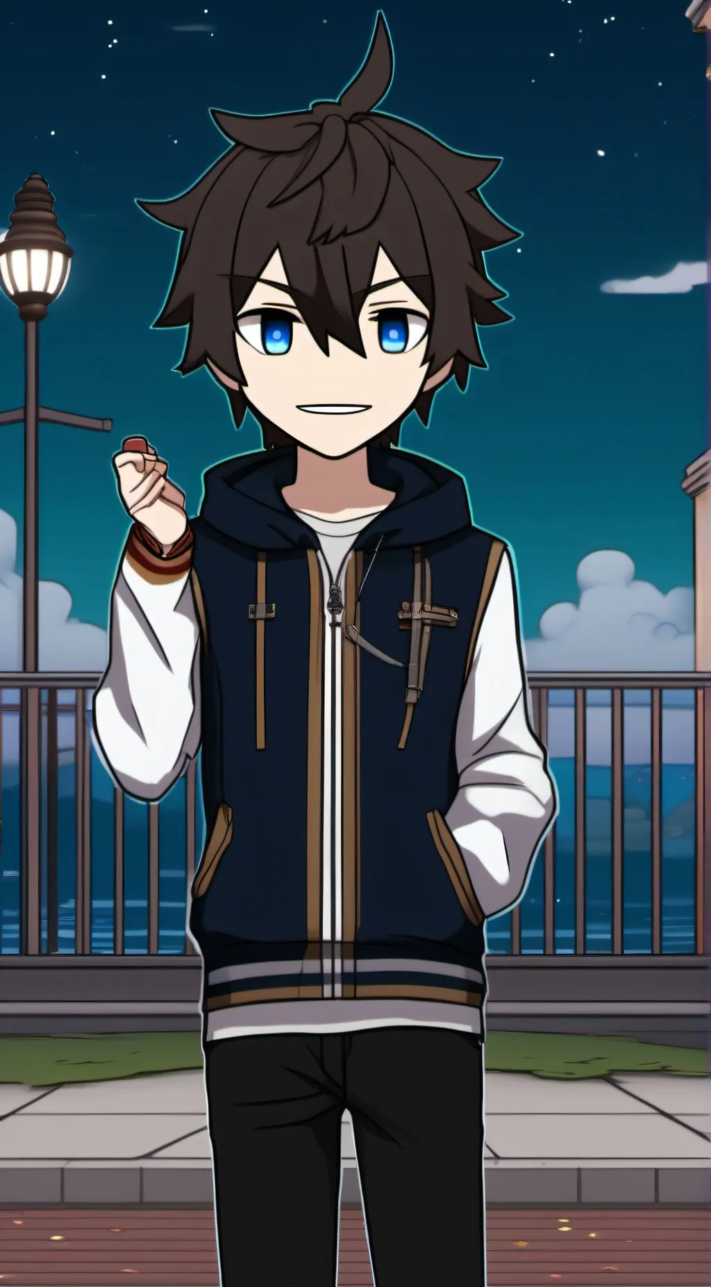 ai character: gacha me background