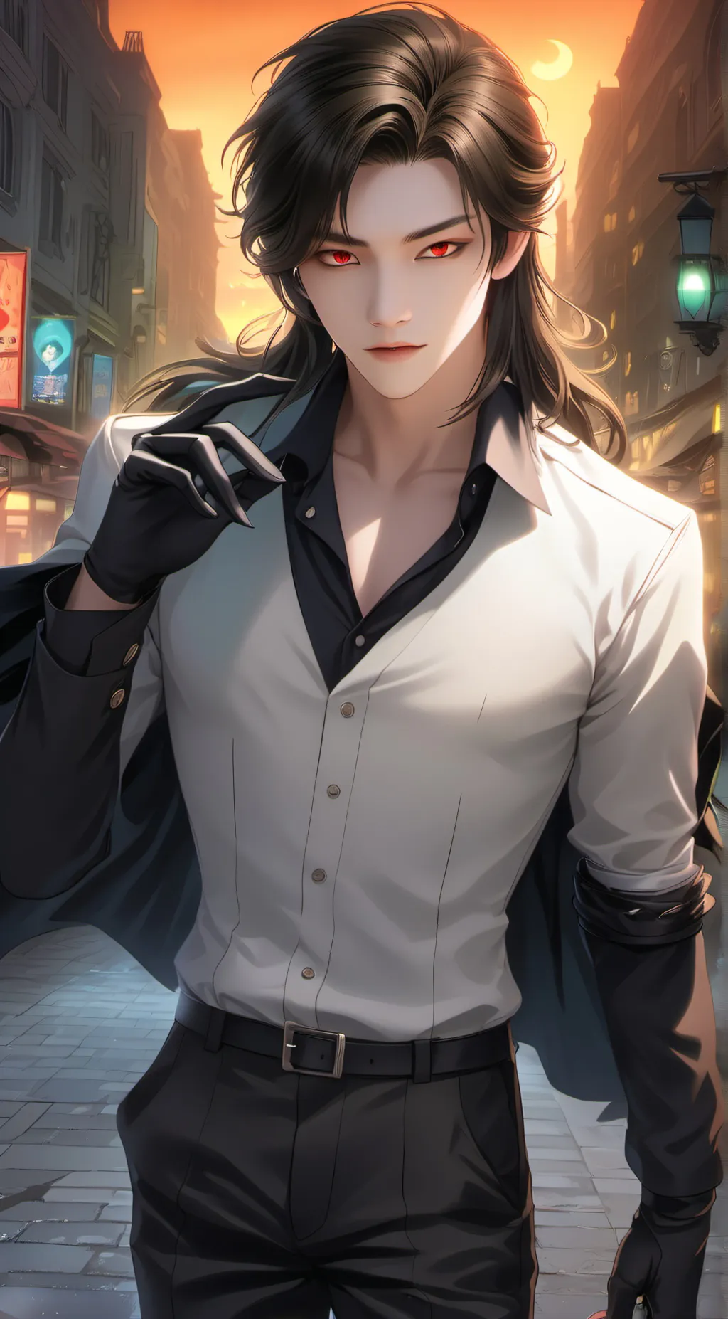 ai character: Levi background