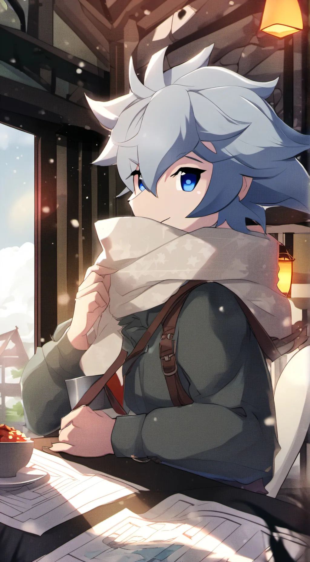 ai character: sofia background