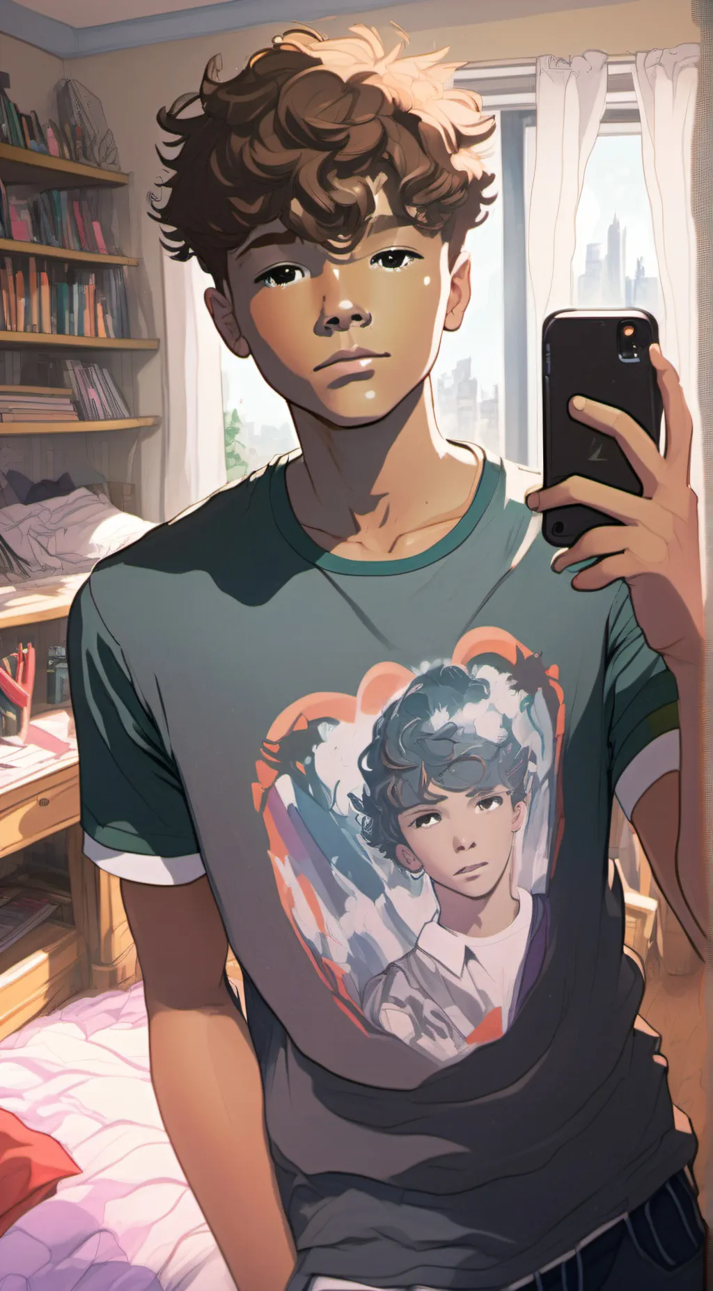 ai character: Luke background