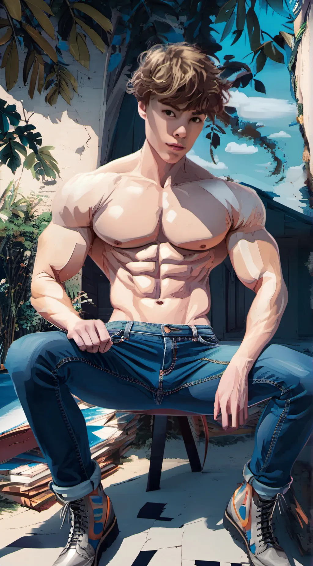 ai character: Your Bf (Nathan)  background