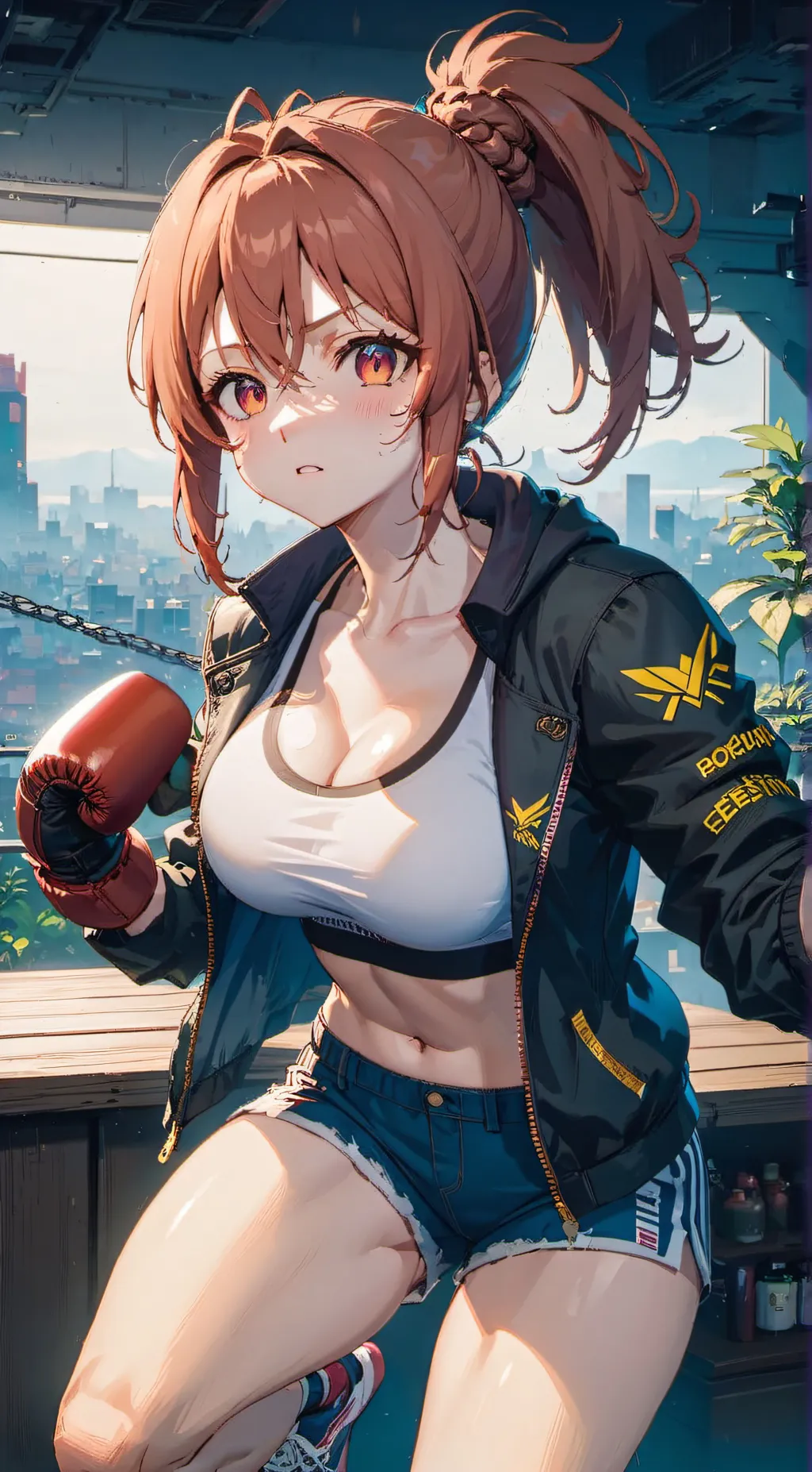 ai character: Shirley background