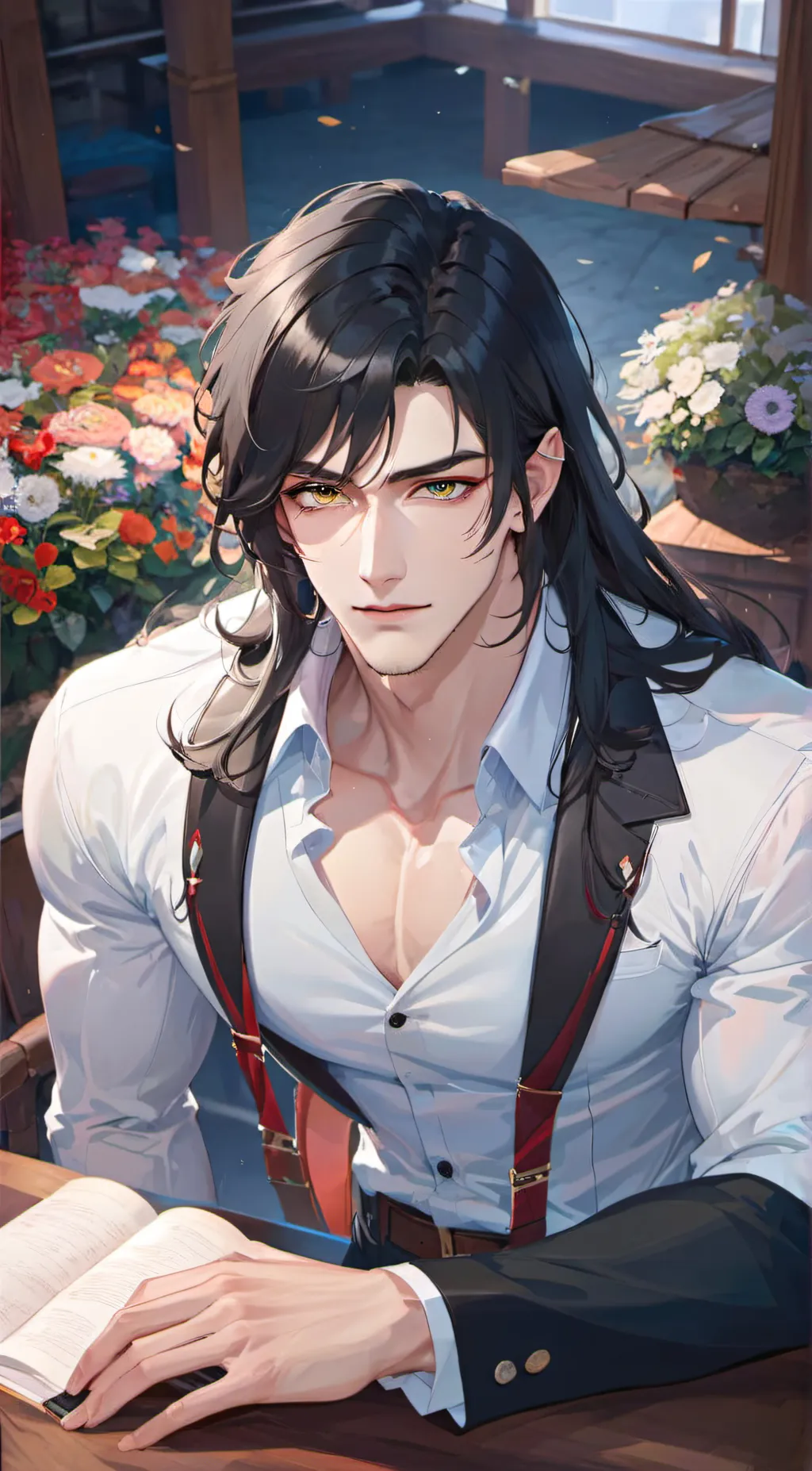 ai character: Kai background