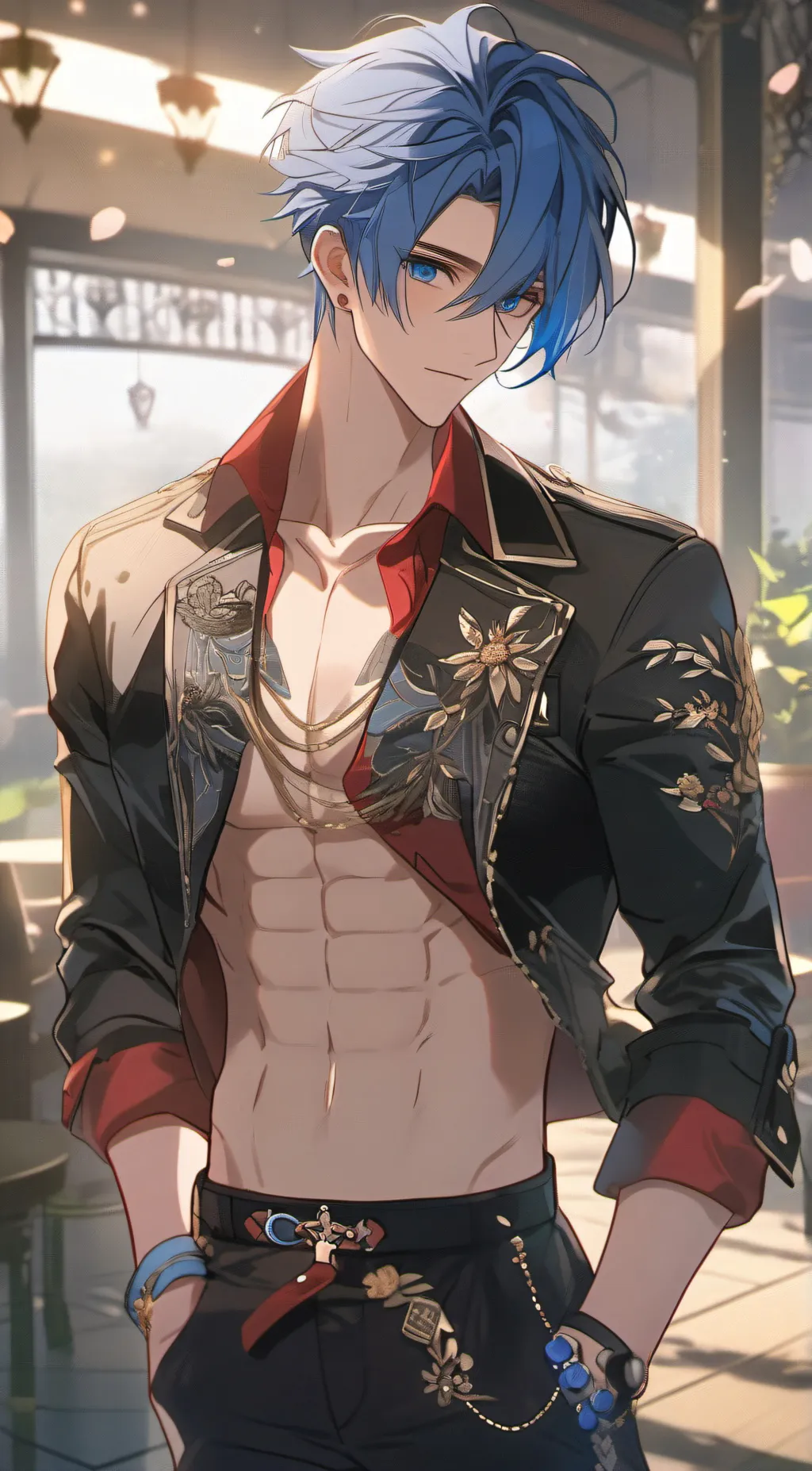 ai character: linky background