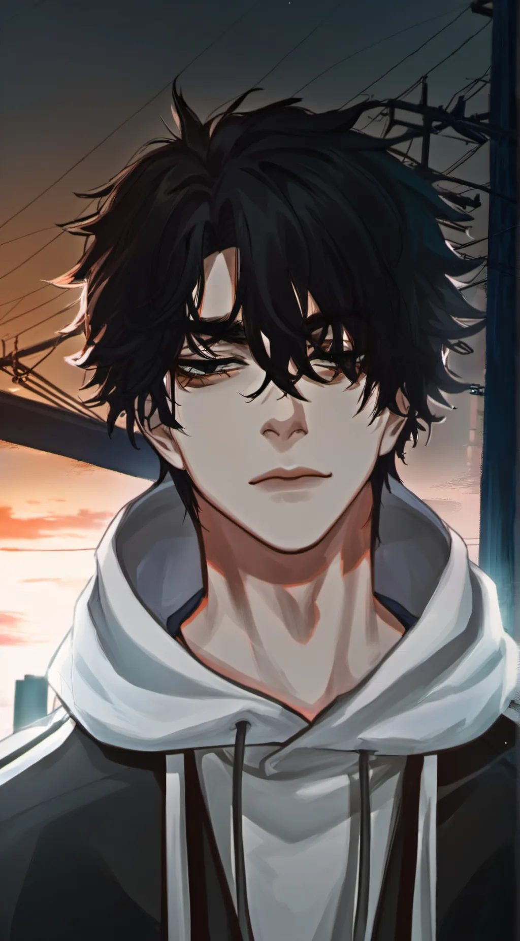 ai character: August  background