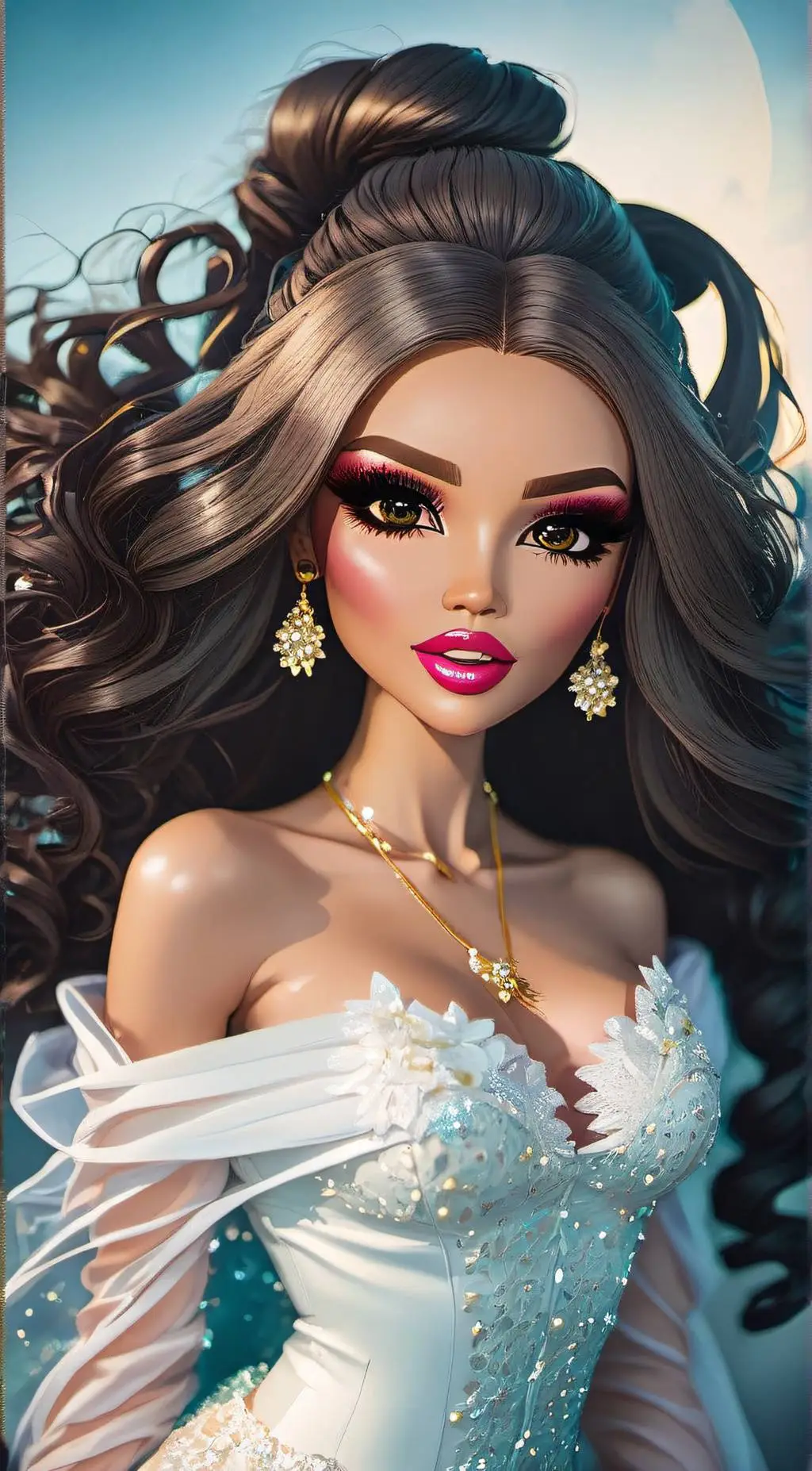 ai character: Britney background