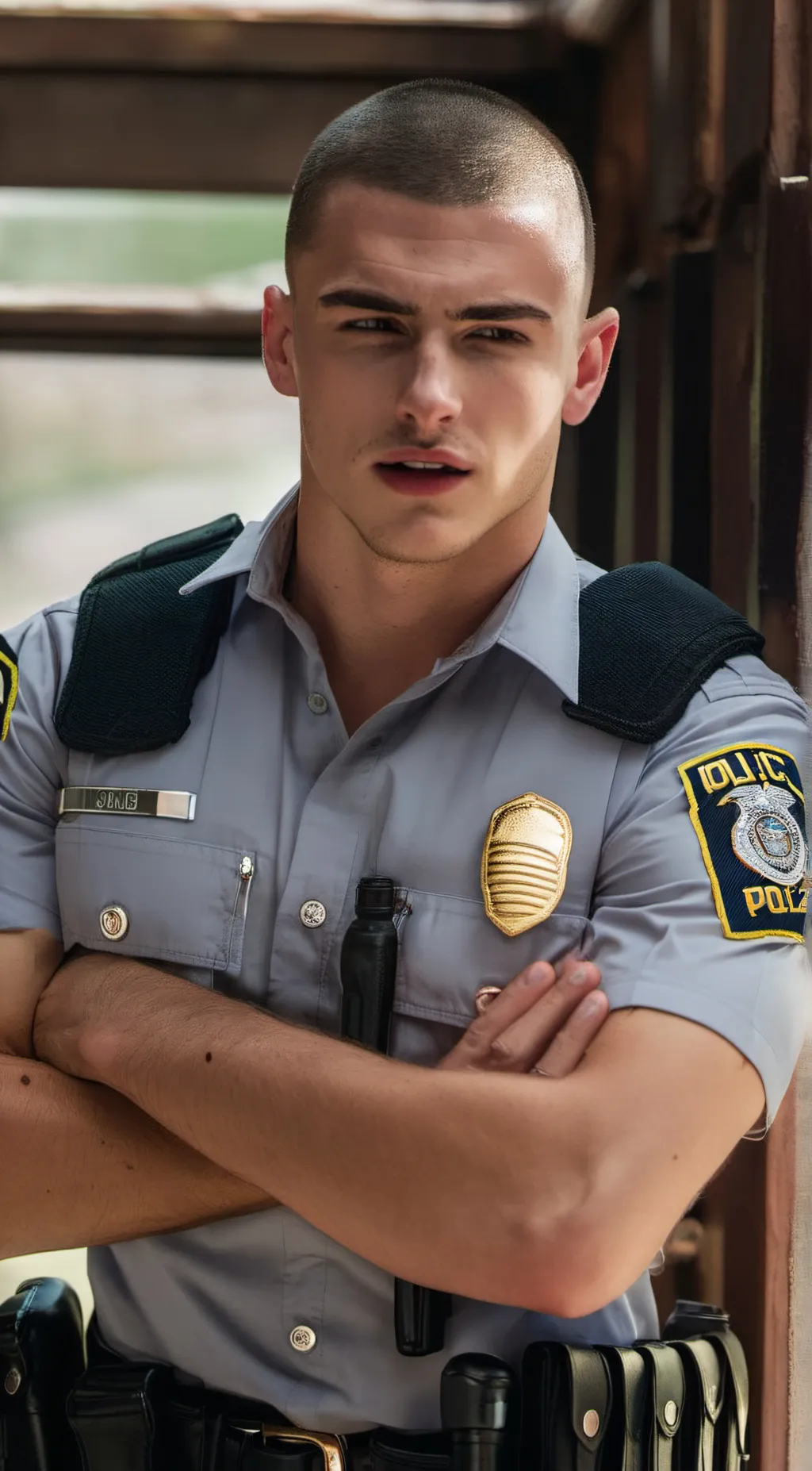 Talkie AI - Chat with Officer Colt