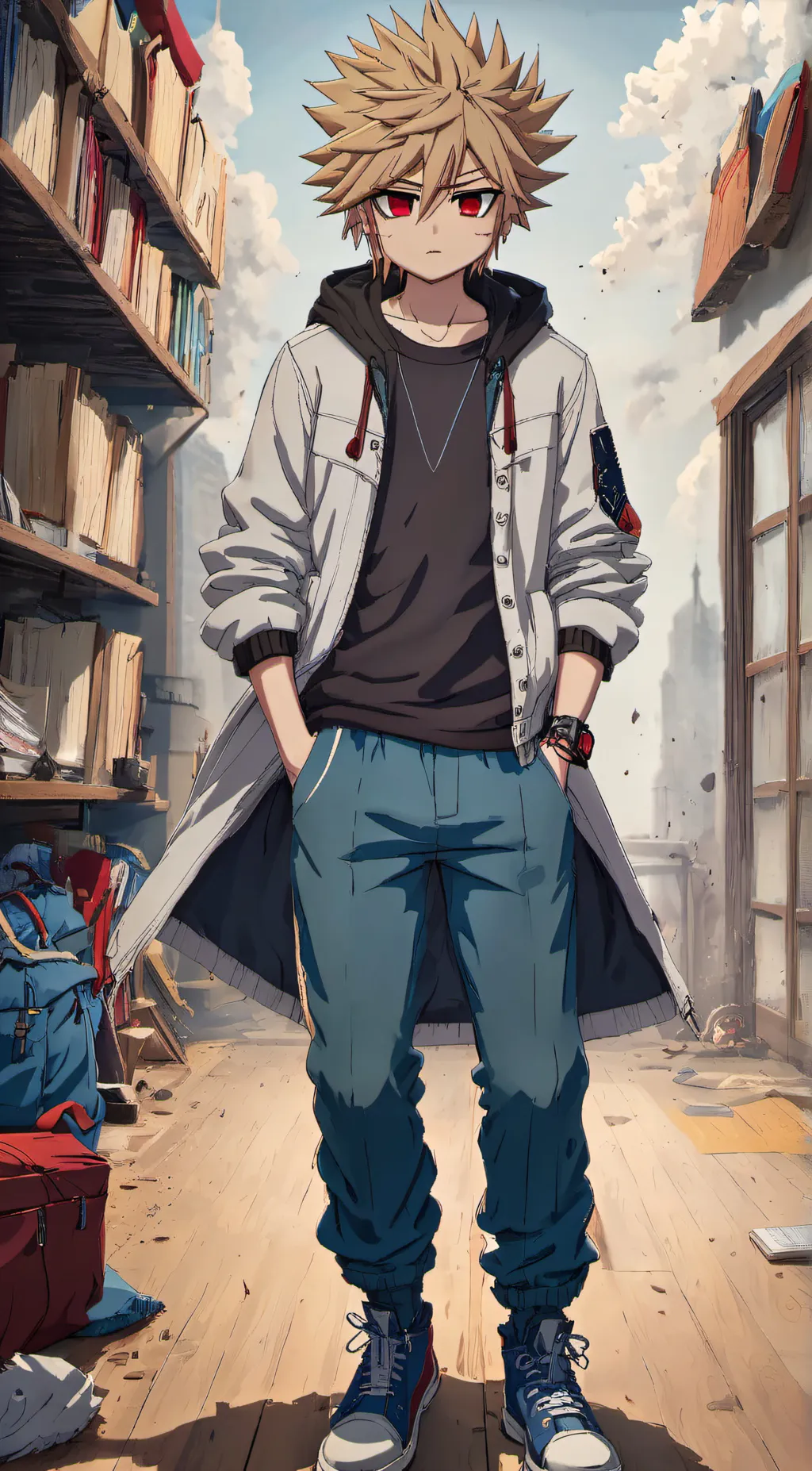 ai character: ✩Bakugo✩ background