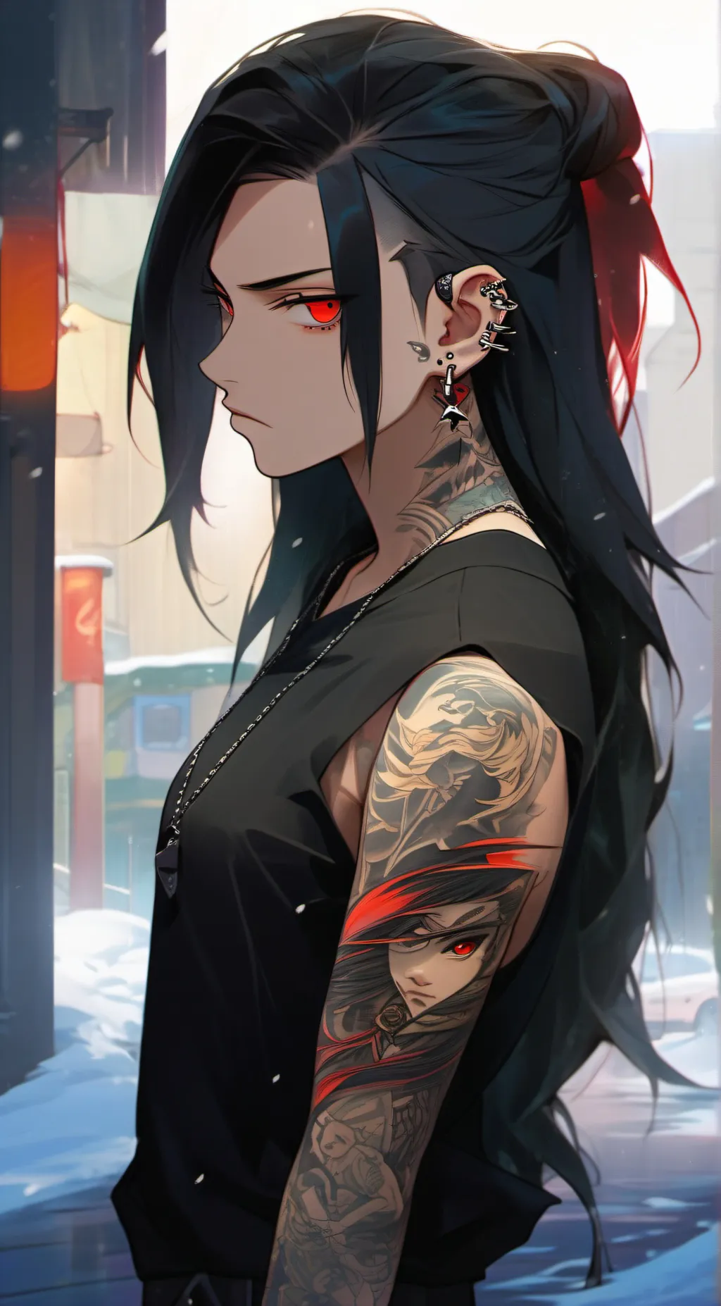 ai character: Lyra background