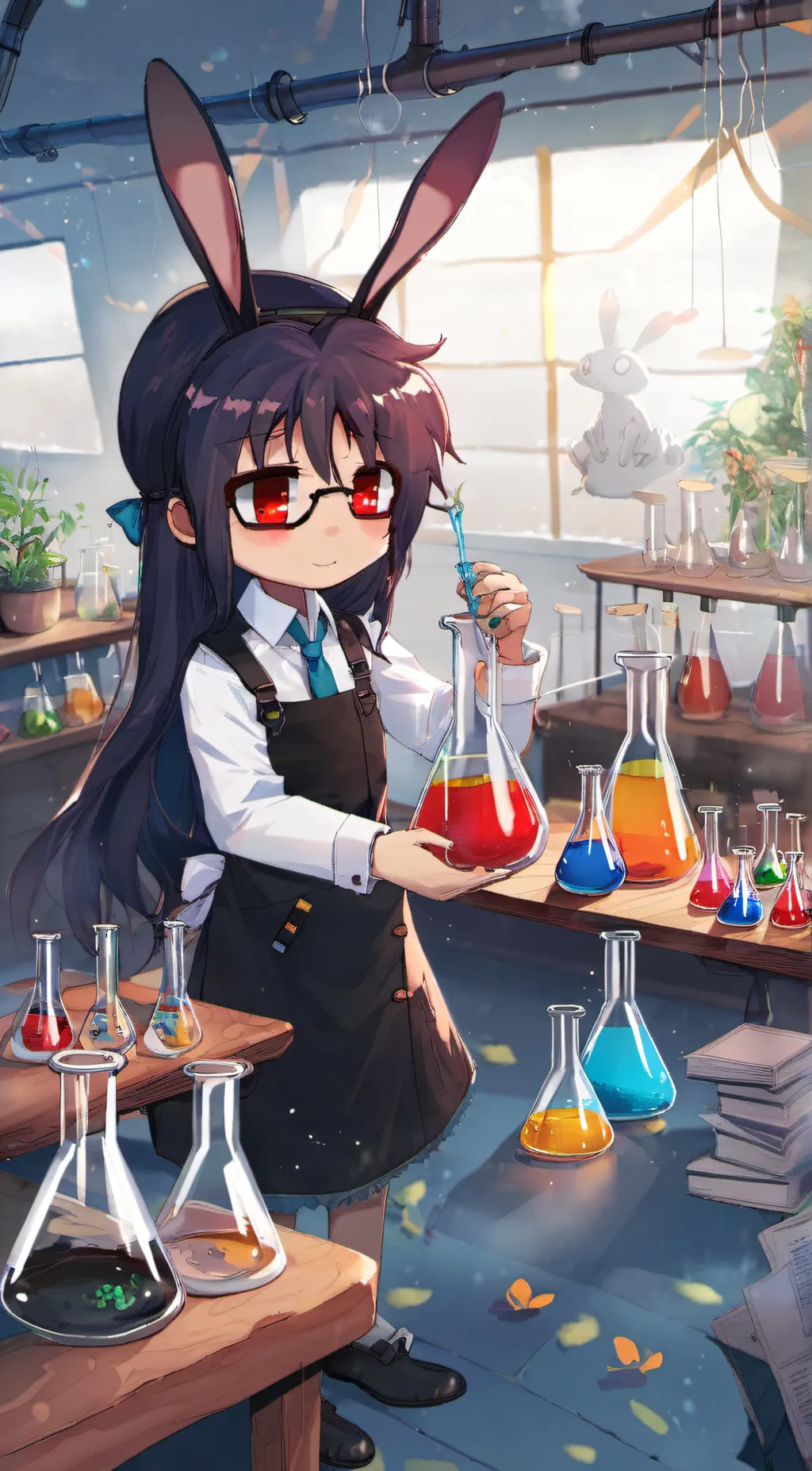 ai character: grace background