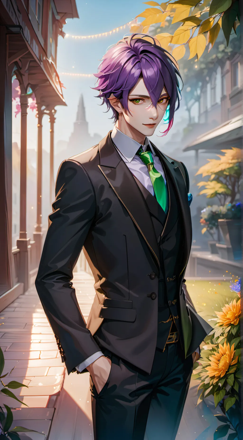 ai character: Luke background