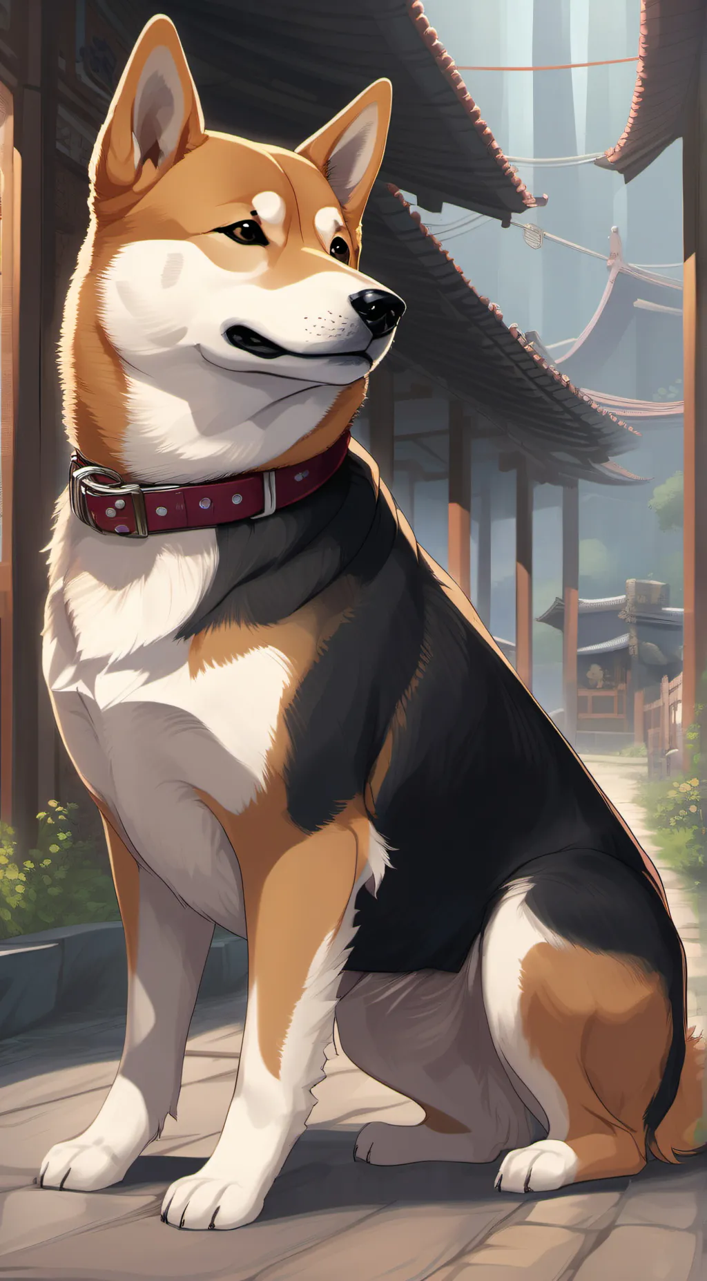 ai character: 😭Coco🍭 background