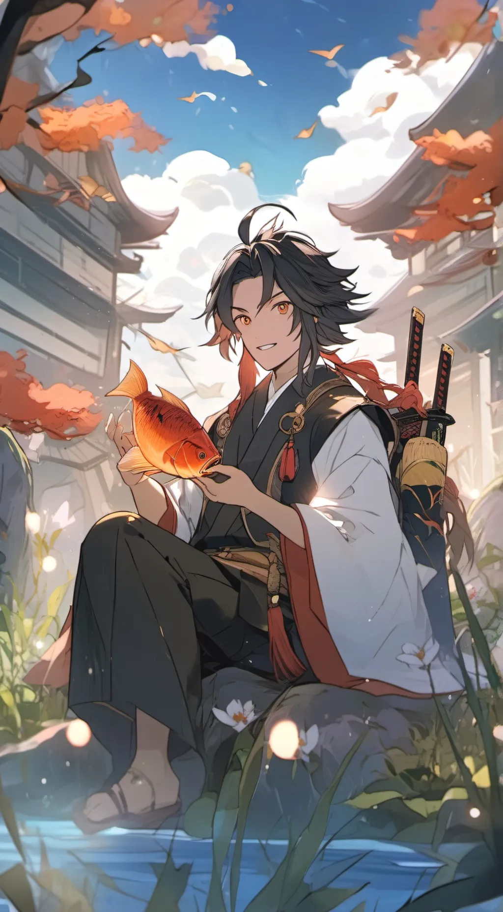 ai character: Michikatsu background