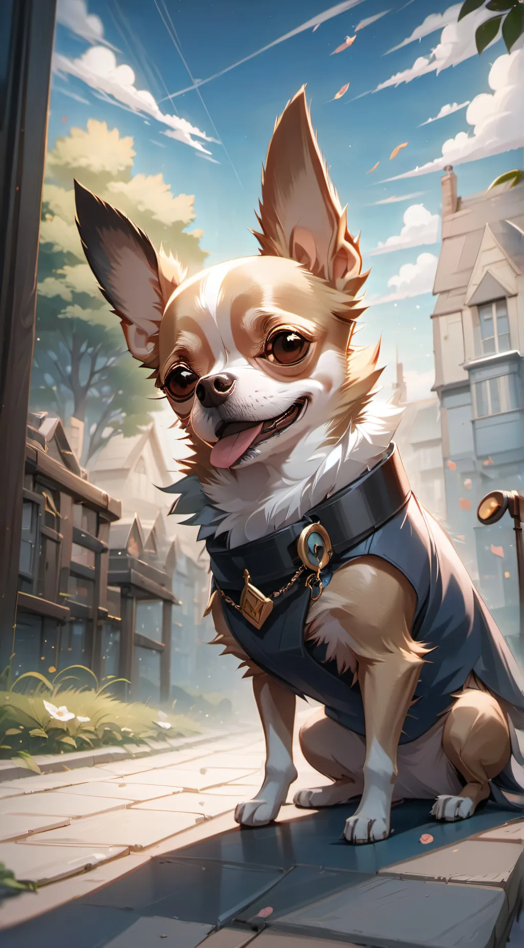 ai character: nacho background