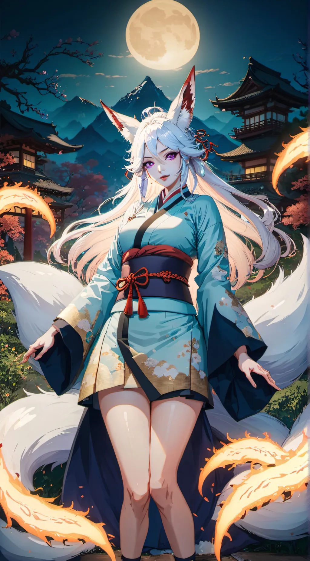 ai character: Hinata background