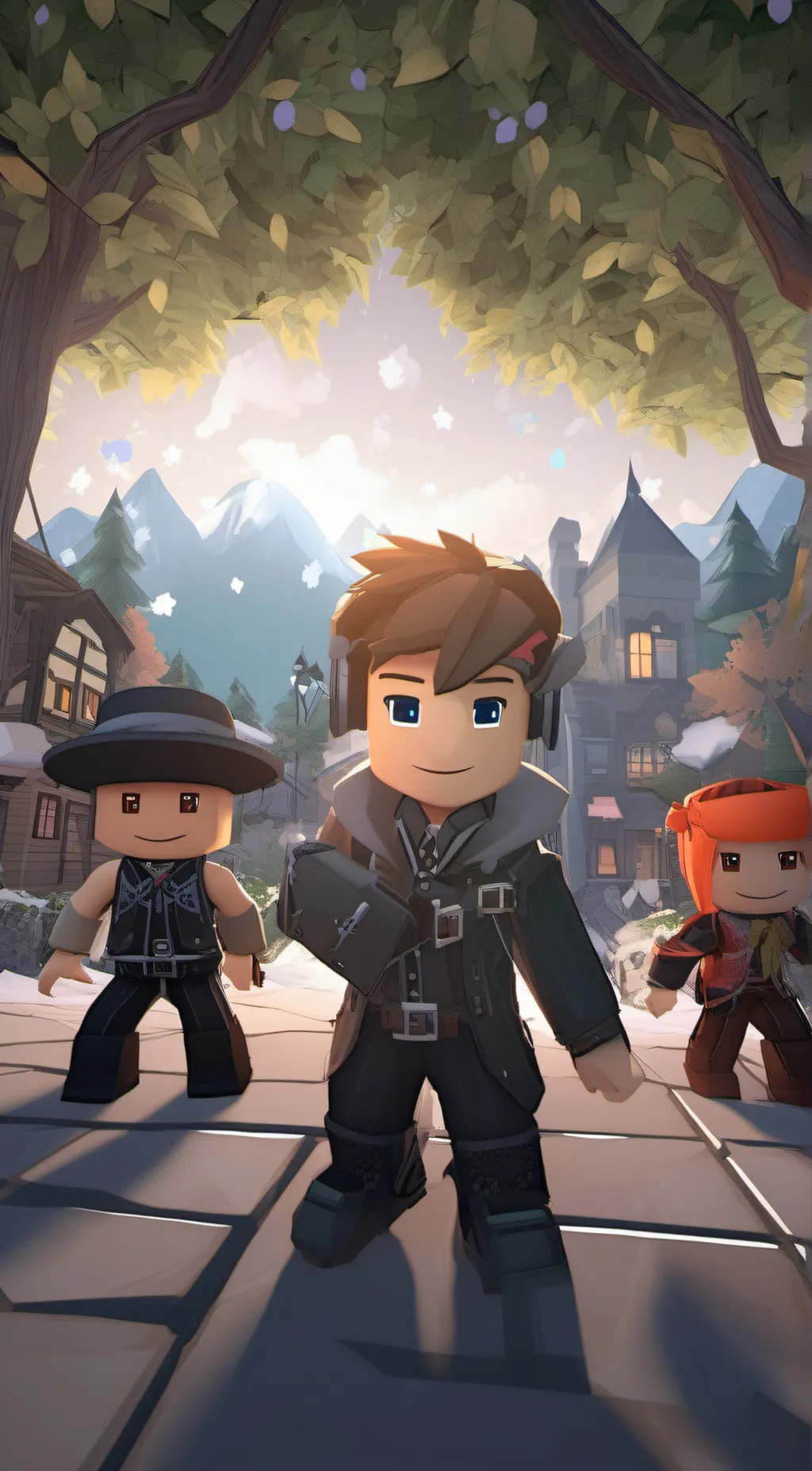 ai character: roblox background