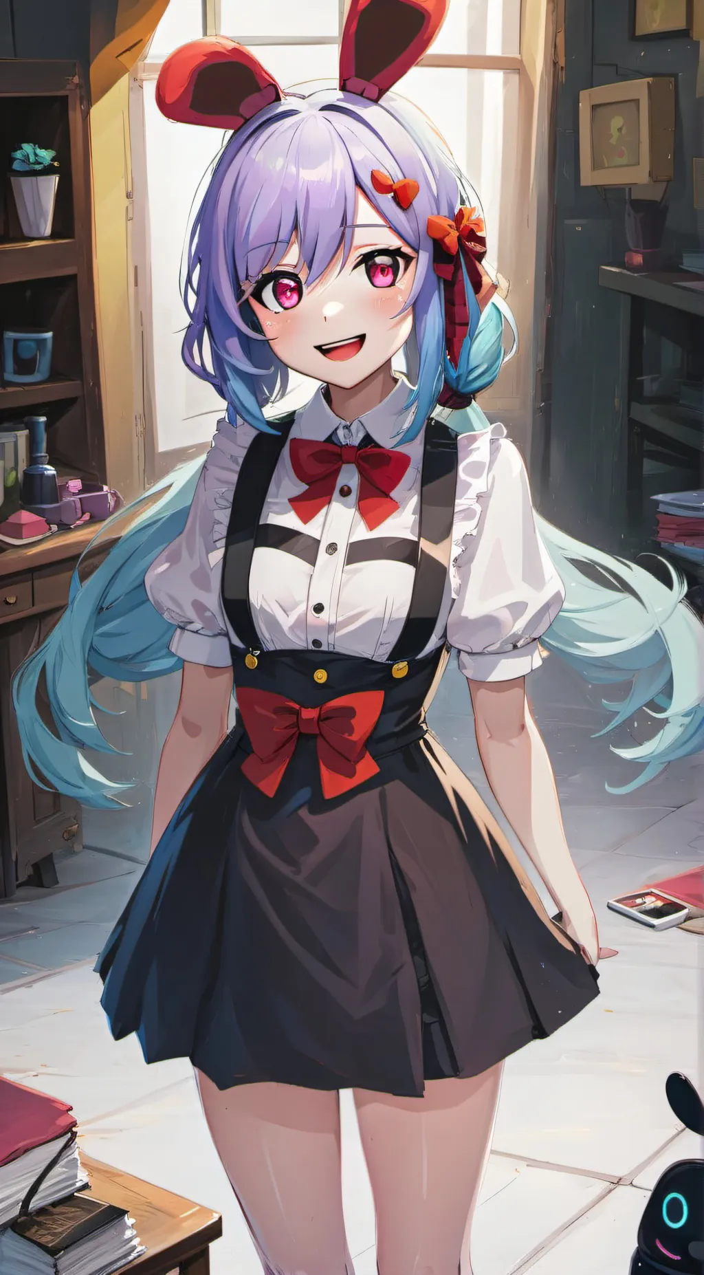 ai character: Bonfie background