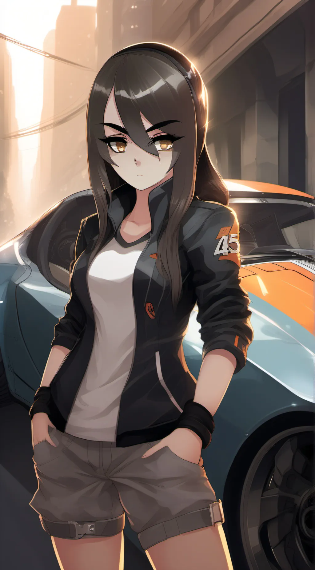 ai character: Luna Takahashi background