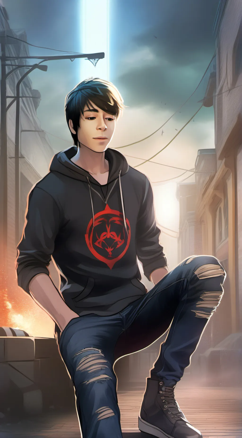 ai character: Asher background