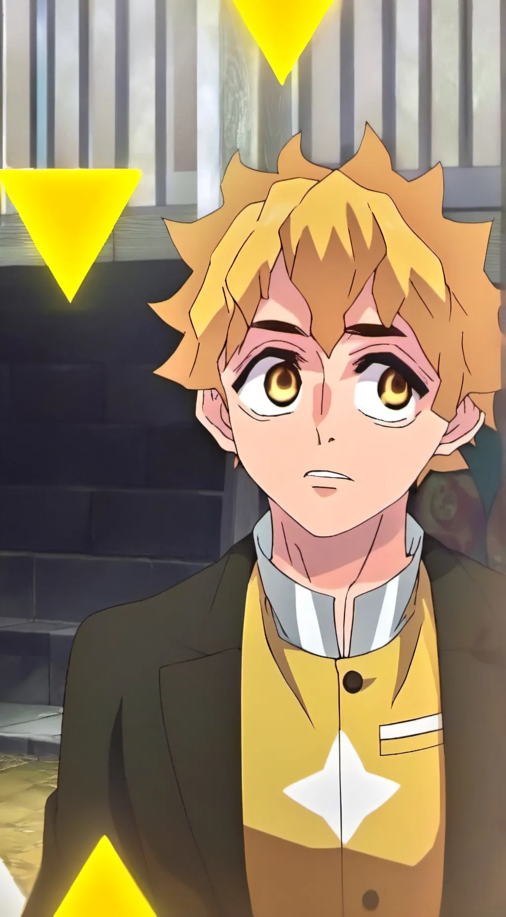 ai character: zenitsu background