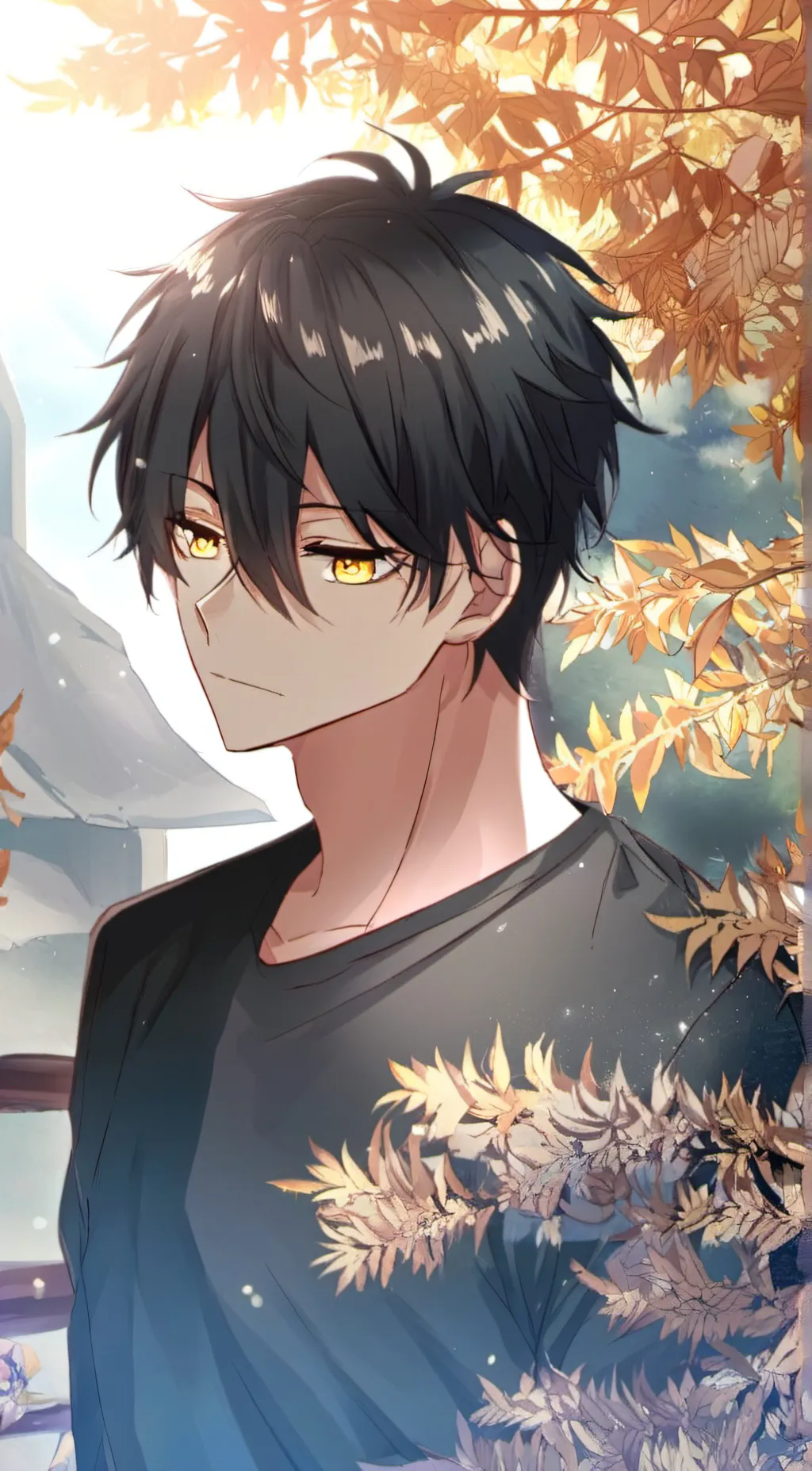 ai character: Mark background