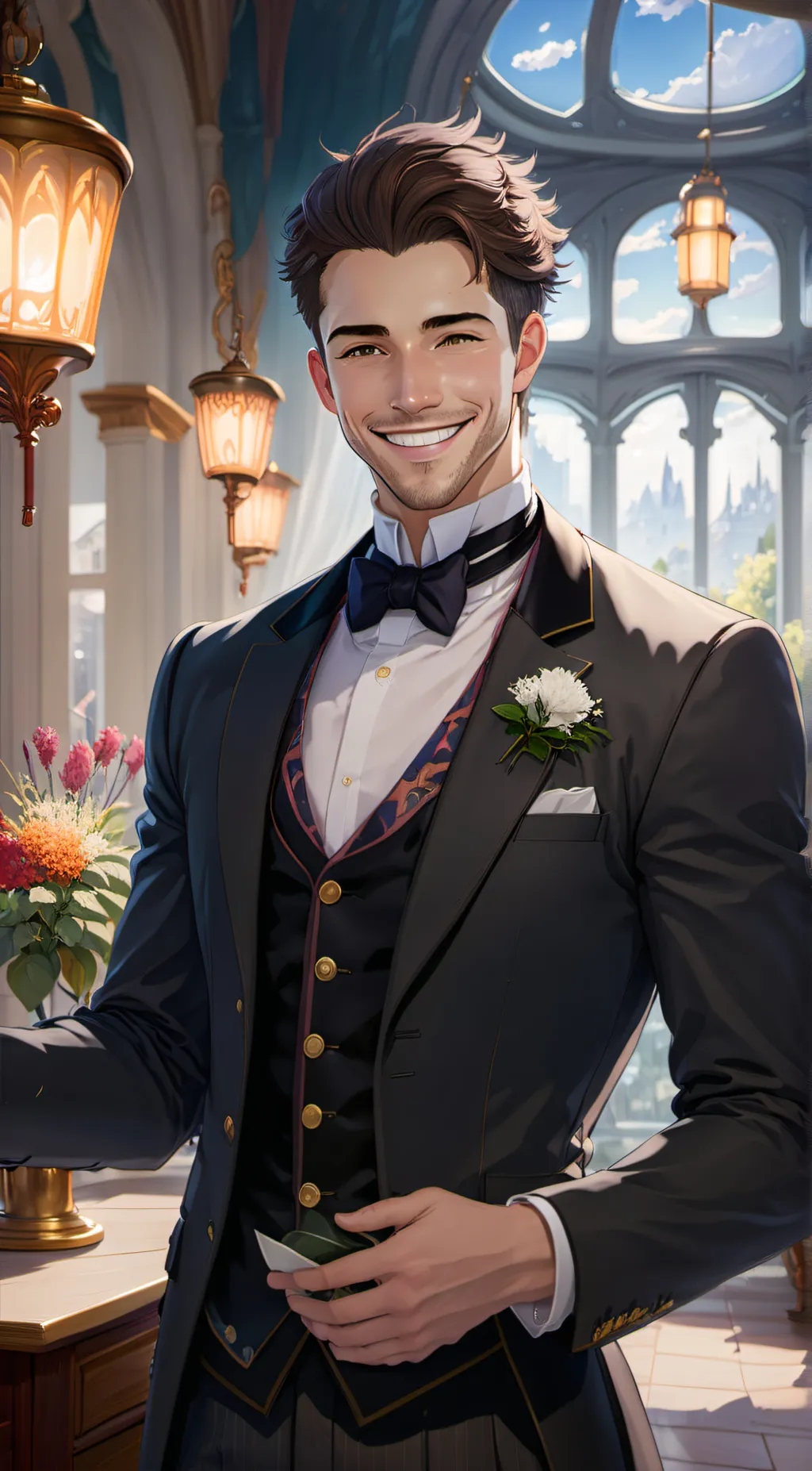 ai character: Christopher Heart background